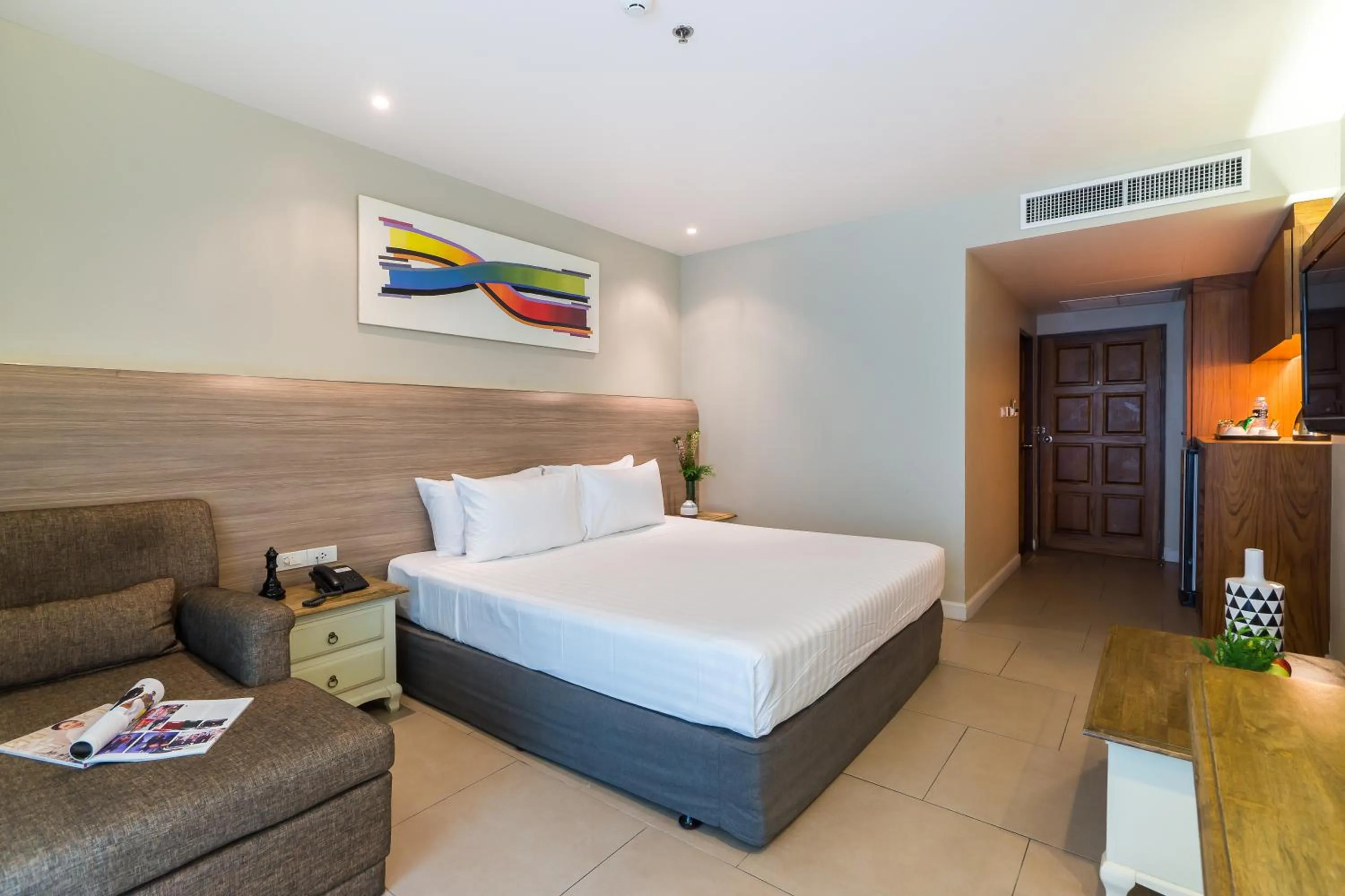 Bedroom, Bed in Sea Me Spring Too Hotel