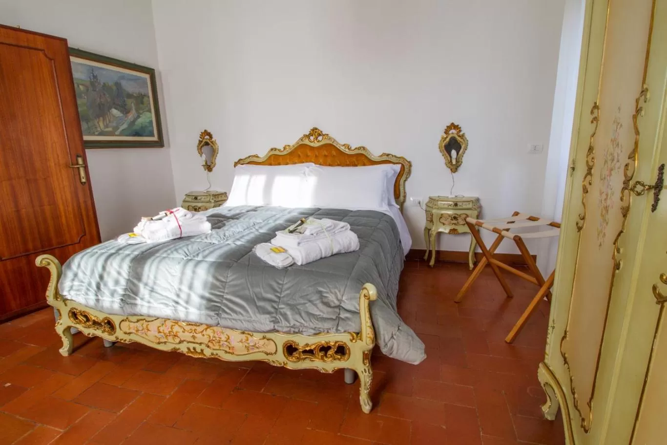 Bedroom, Bed in B&B PALAZZI