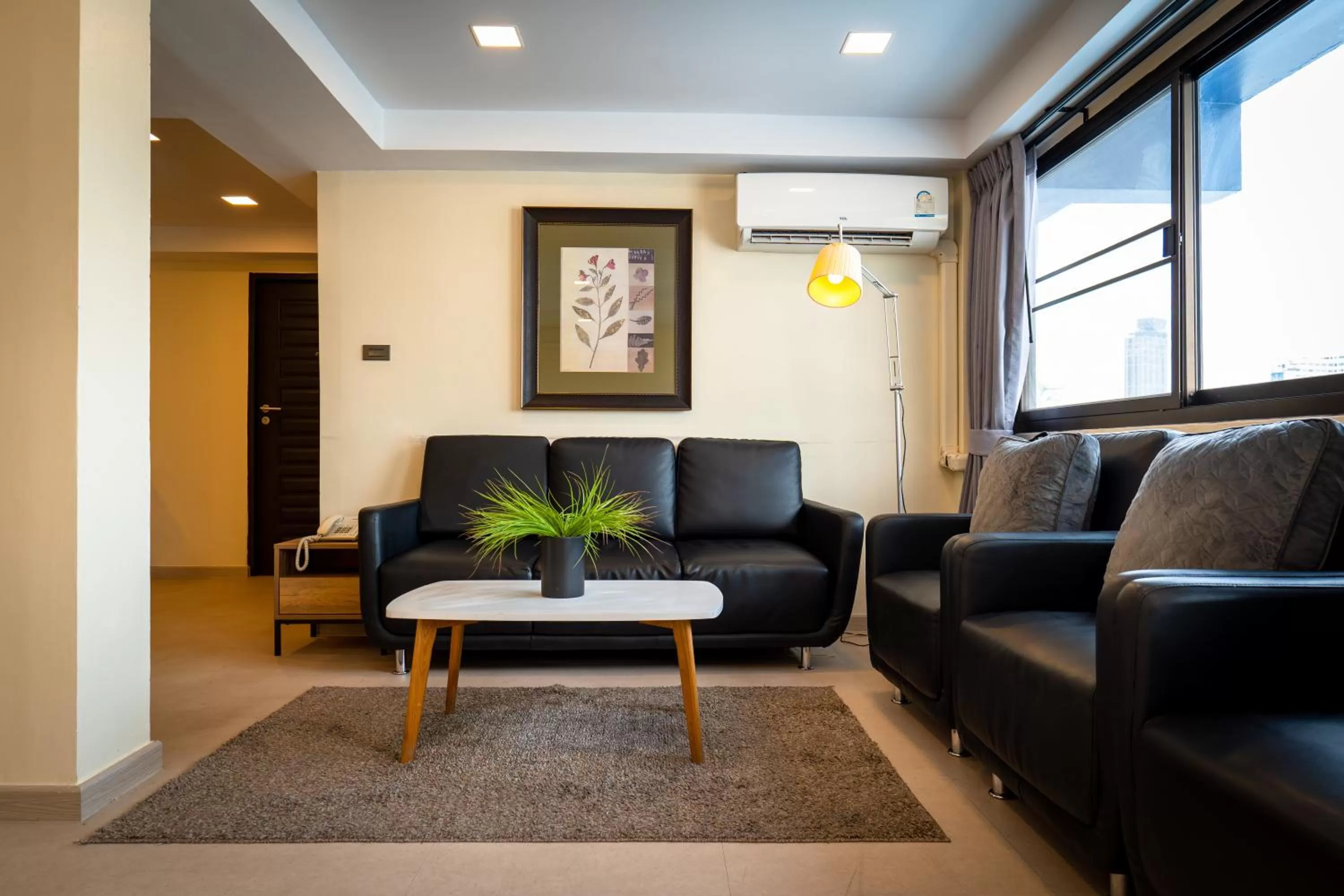 Seating area in Anandpura Riverside Hotel