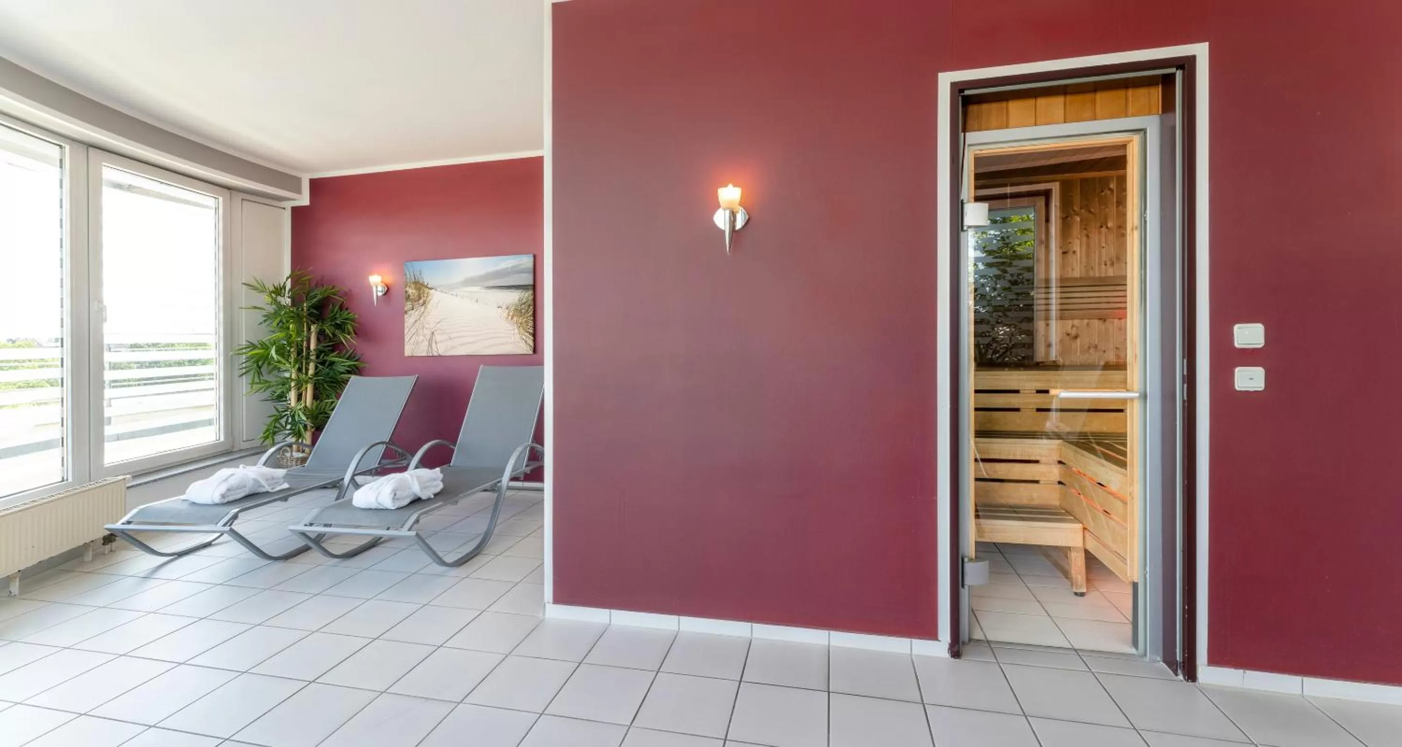 Sauna in PLAZA Premium Köln