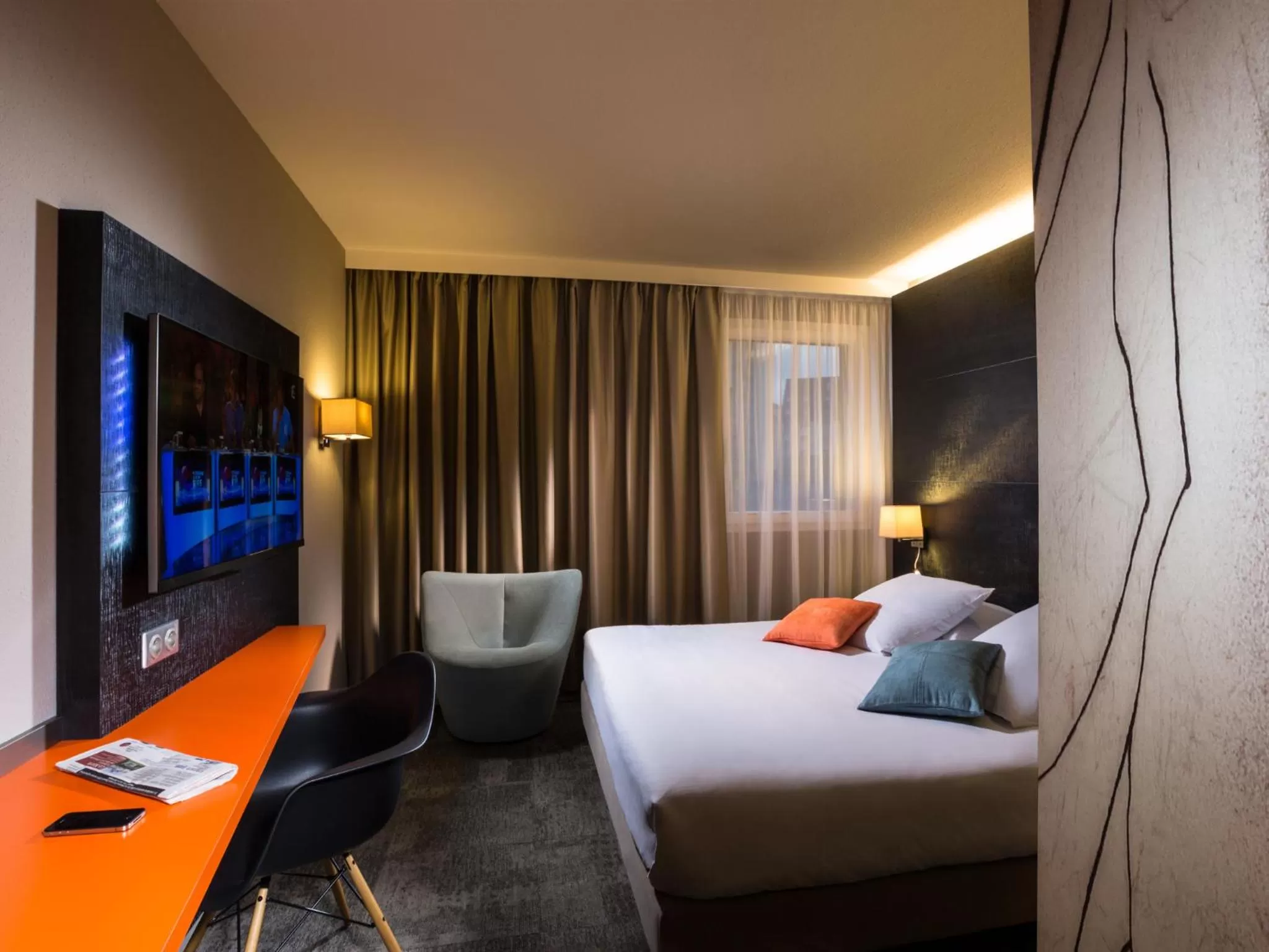 Bed in Mercure Colmar Centre Unterlinden