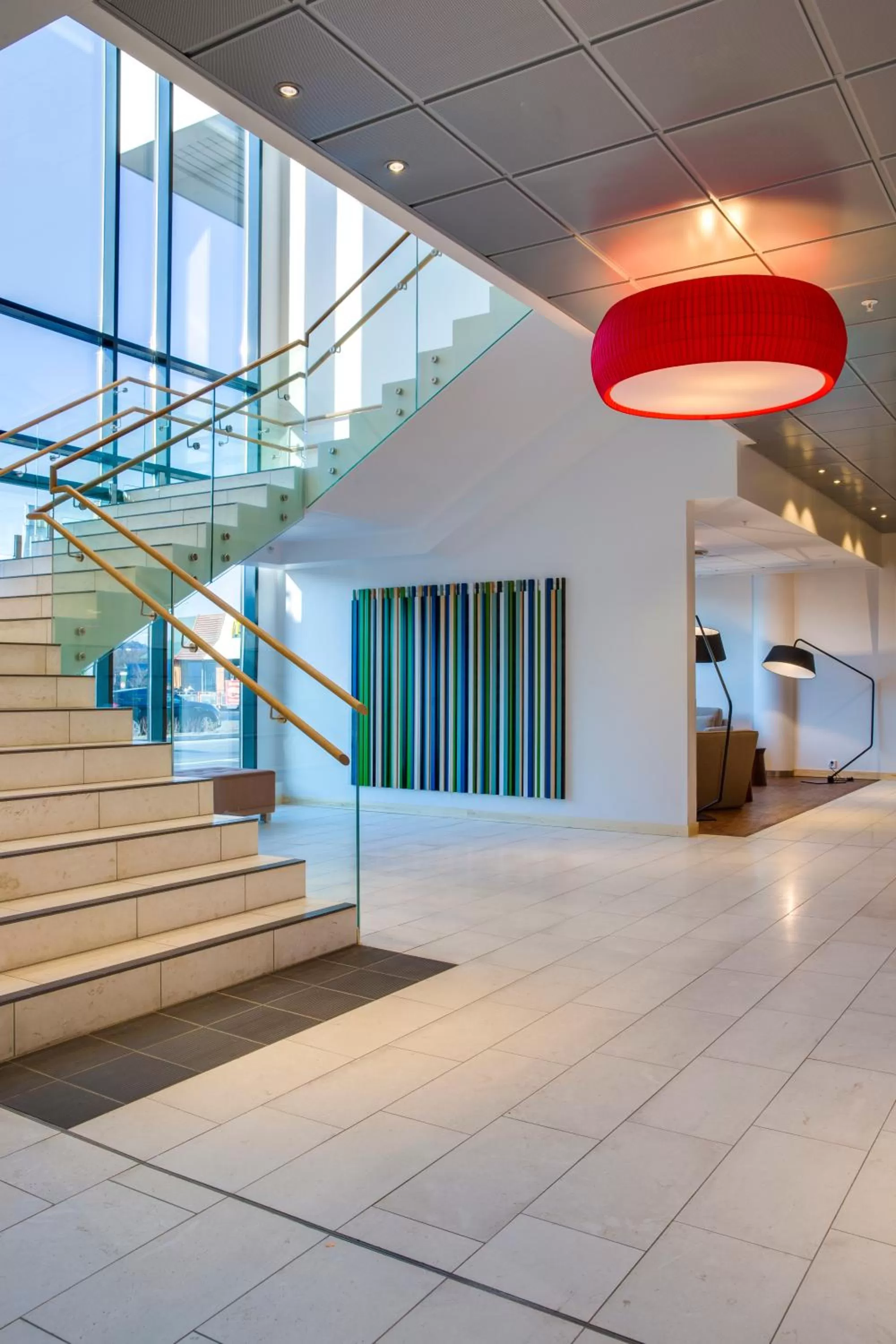 Lobby or reception in Radisson Blu Hotel Oslo Alna