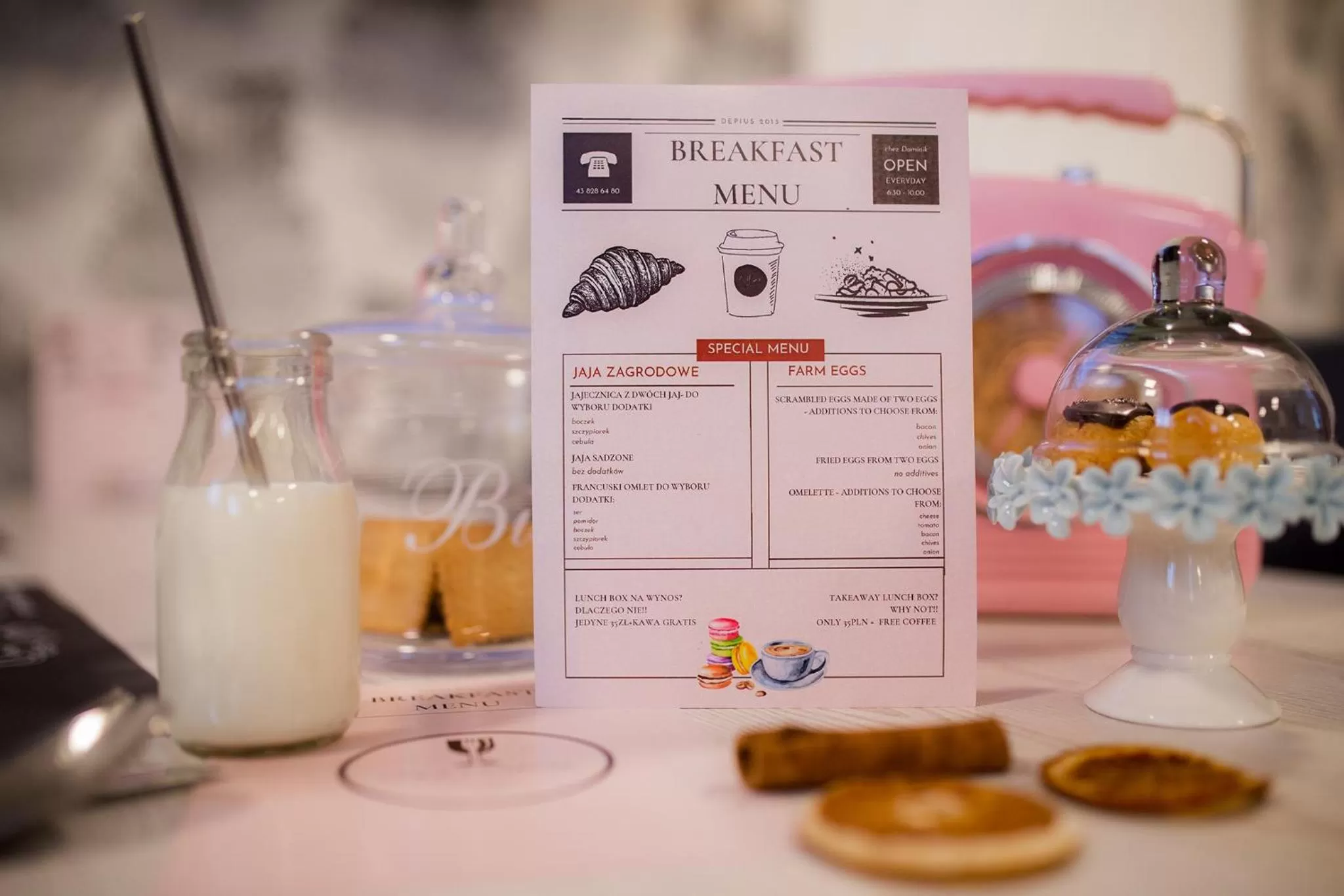 Breakfast in Hotel Wróblewscy