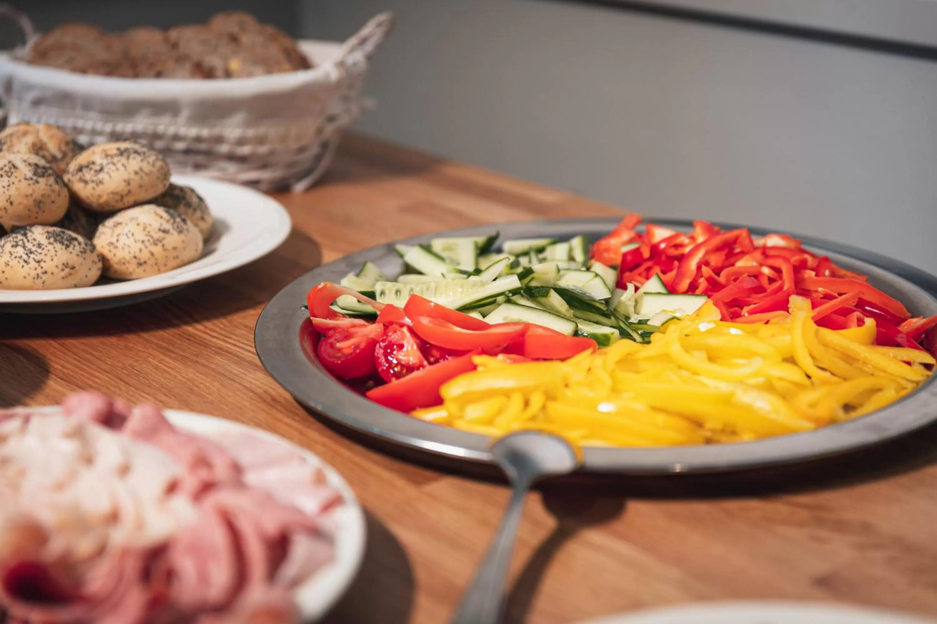 Buffet breakfast in Hotel Orlík