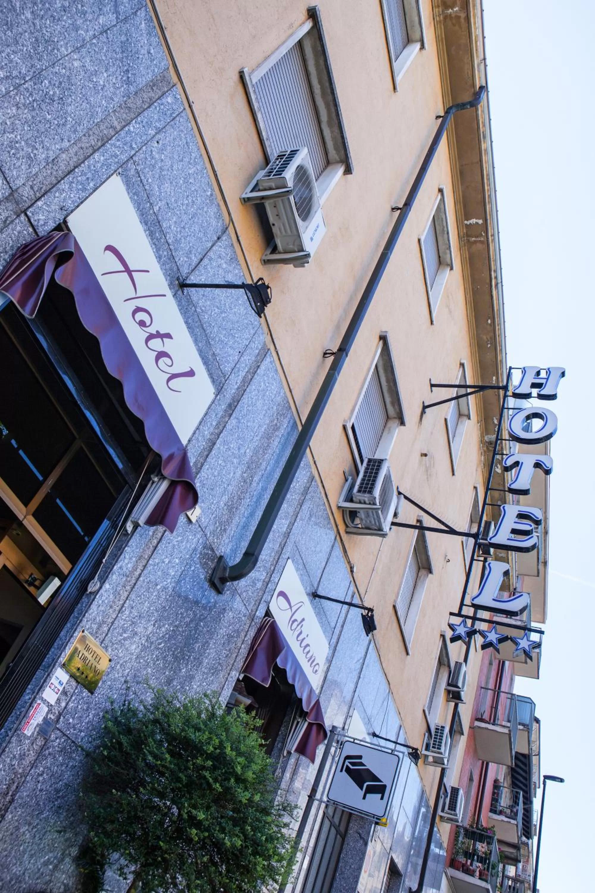 Property building in Hotel Adriano