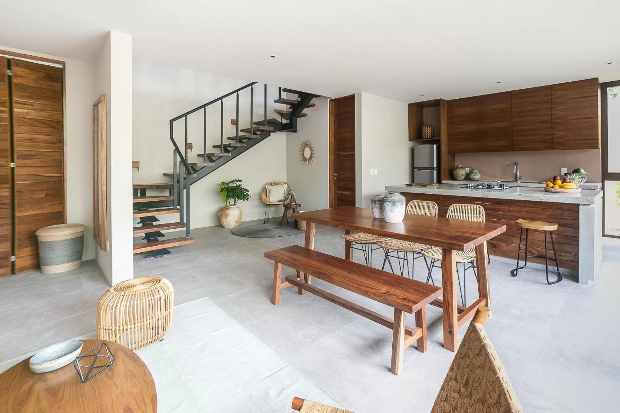 Dining area in Zereno Tulum Beach Club Access