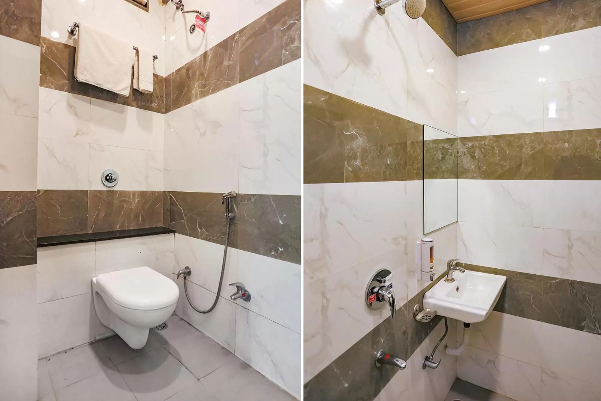 Toilet in FabHotel Balaji Paradise