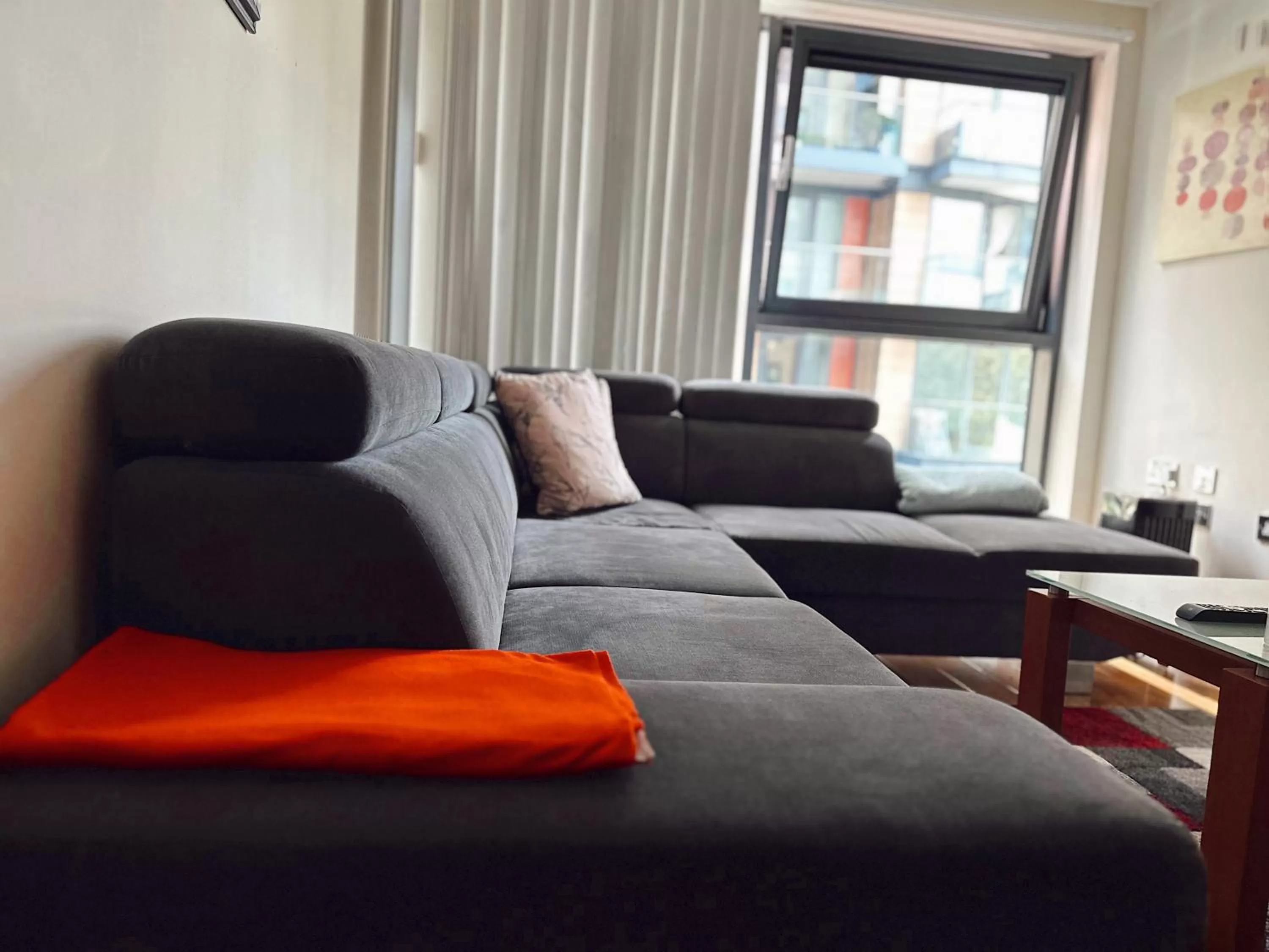 Living room in Canary Wharf - Luxury Apartments