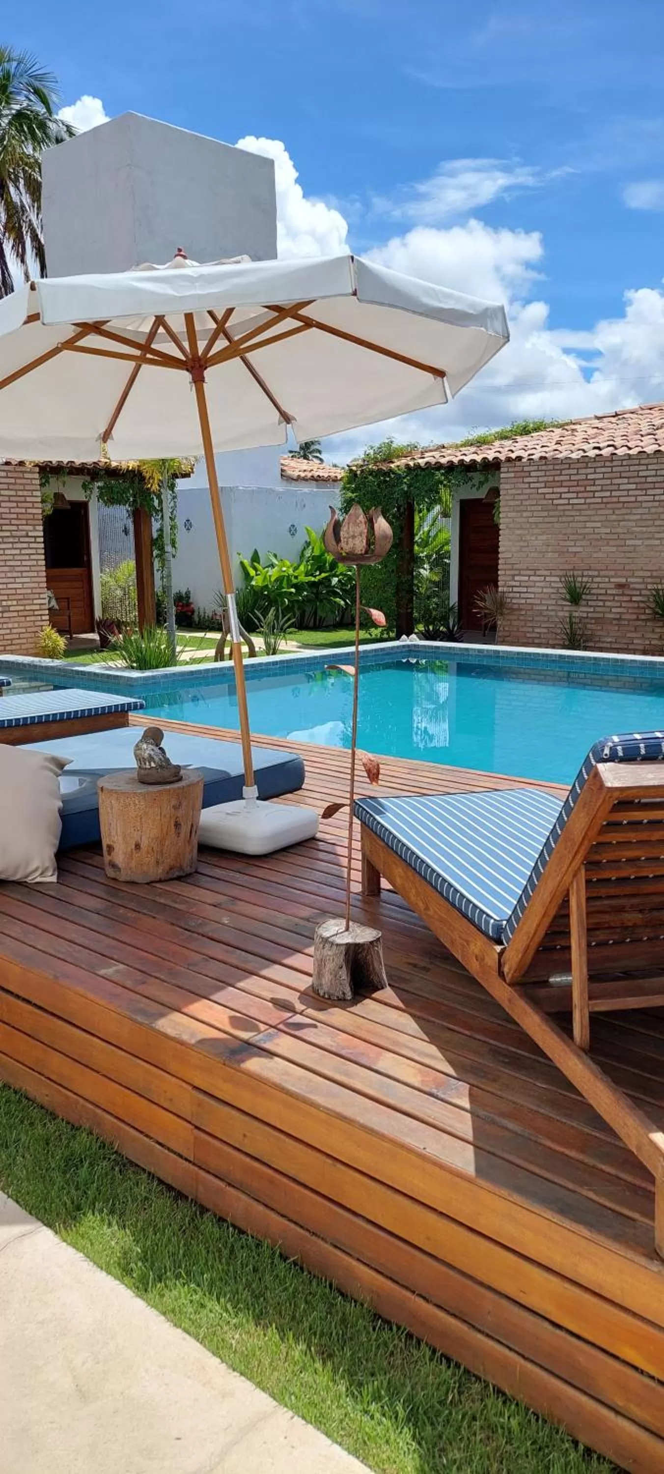 Balcony/Terrace in Arataba Hotel Boutique e Bistrô - 150 mts do mar