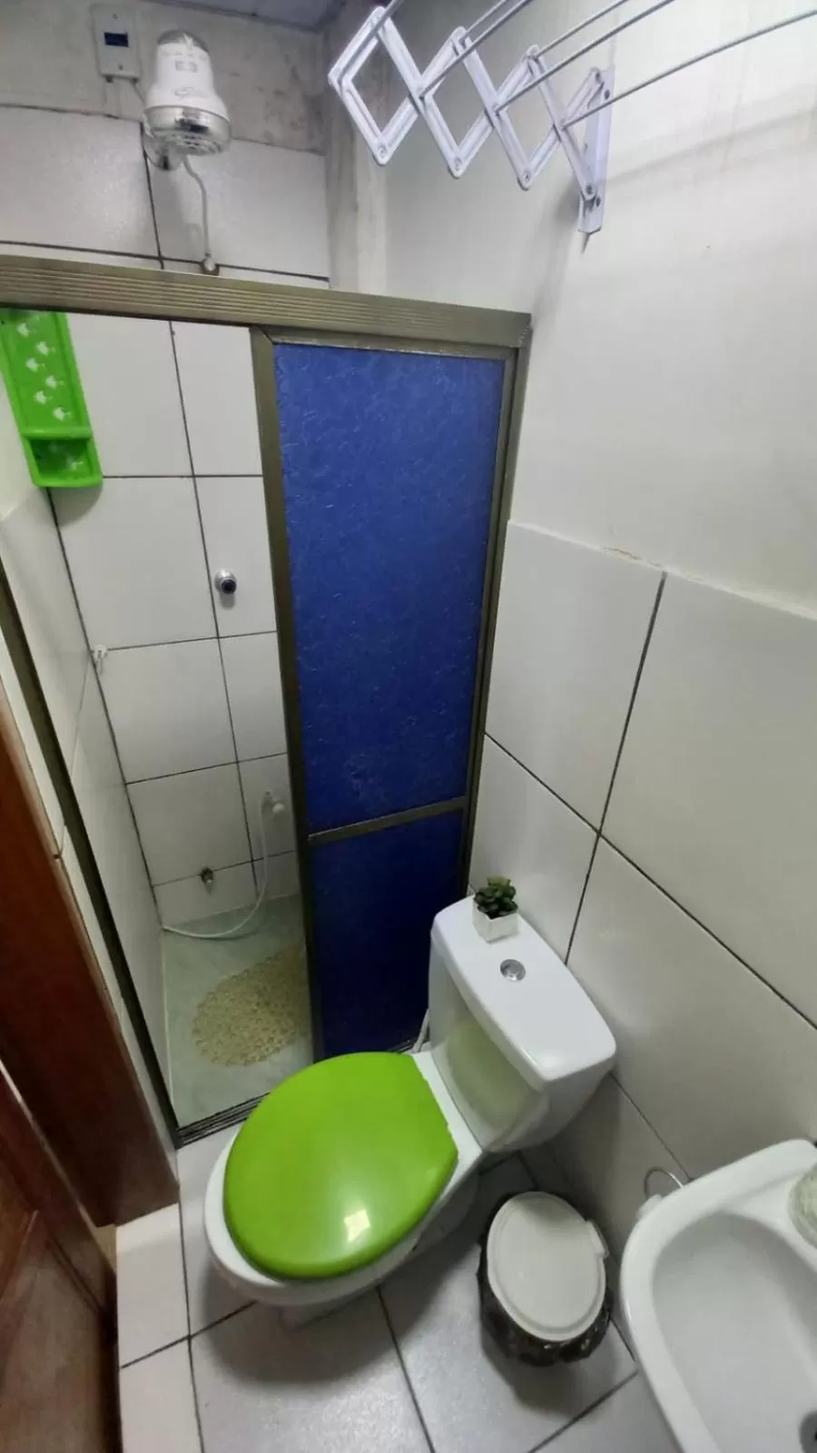 Bathroom in Apart Hotel-Amazonas Shooping