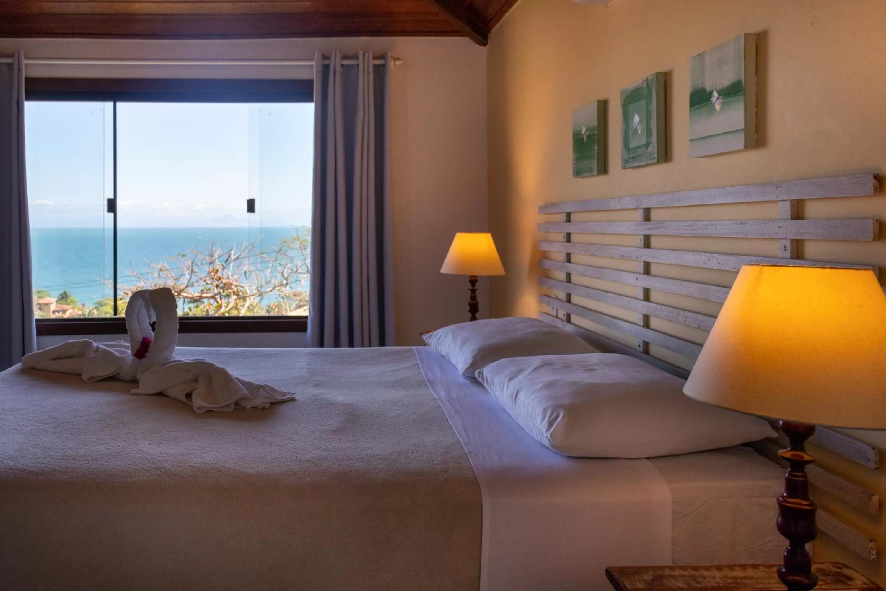 Double Room with Sea View in La Proeza Pousada