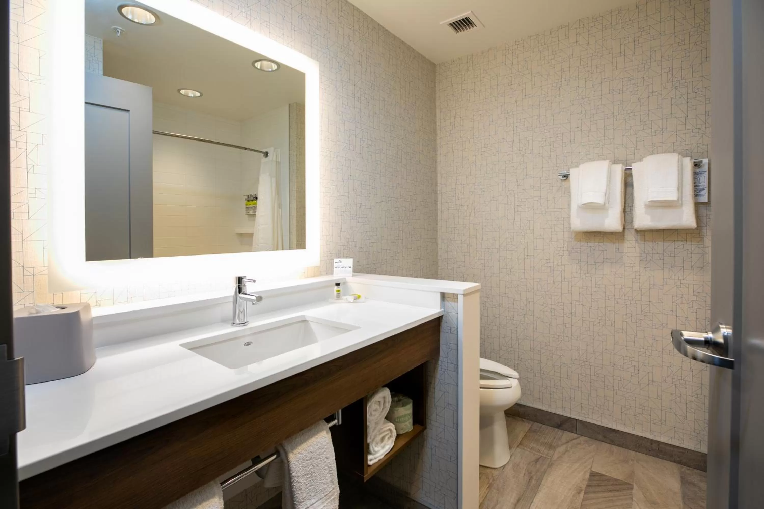 Bathroom in Holiday Inn Express - Lethbridge Southeast by IHG