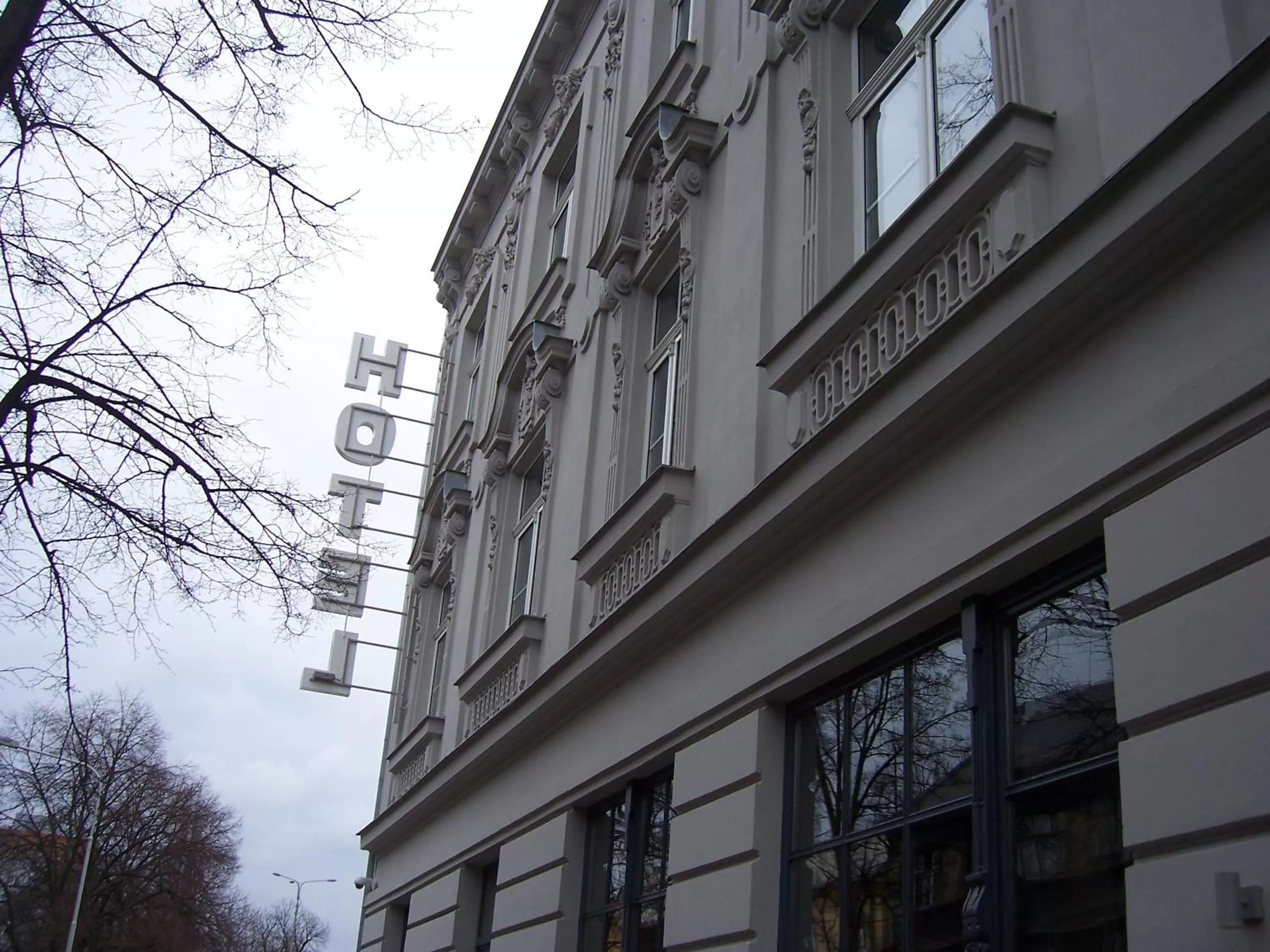 Property building in Hotel city.city