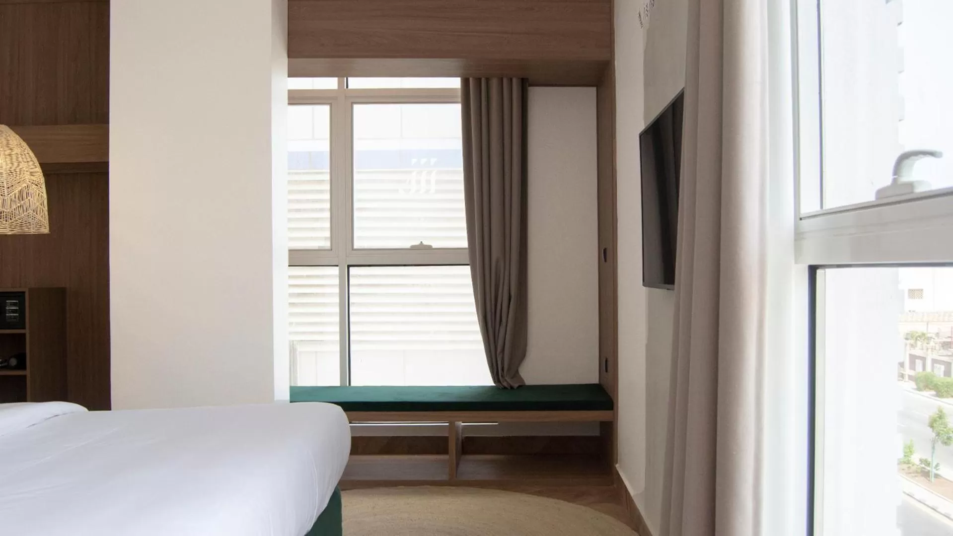 Bed in Shada Hotel Shatea - فندق شدا الشاطئ