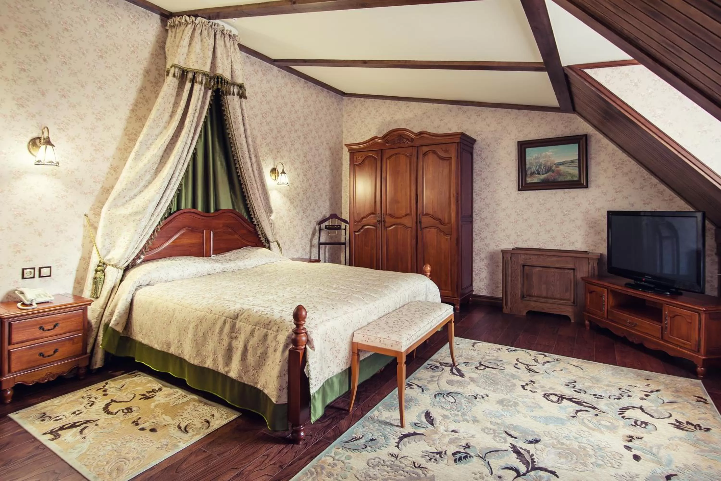 Bed in Boutique Hotel Traditional