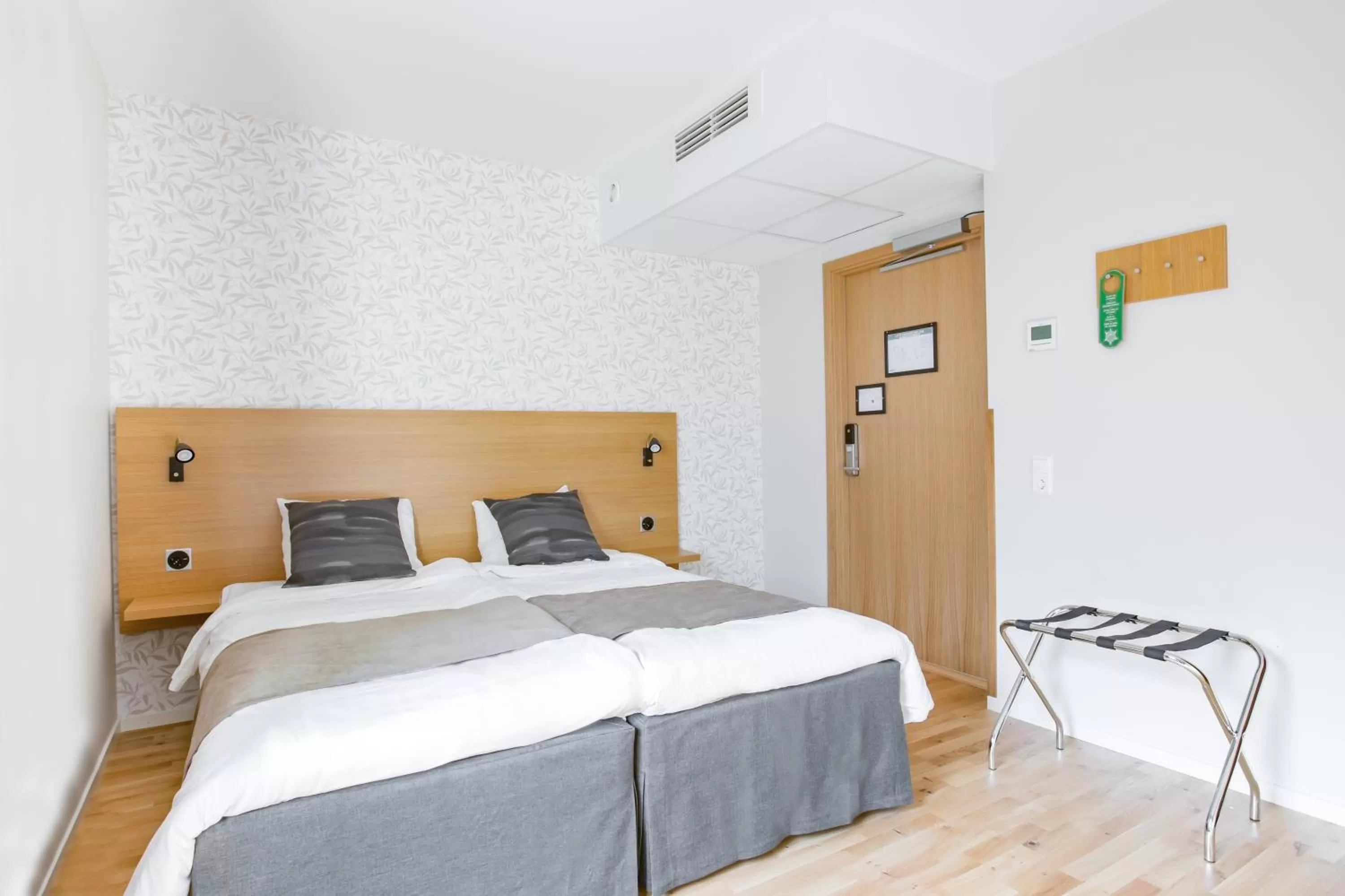 Bed in Hotel Spekeröd