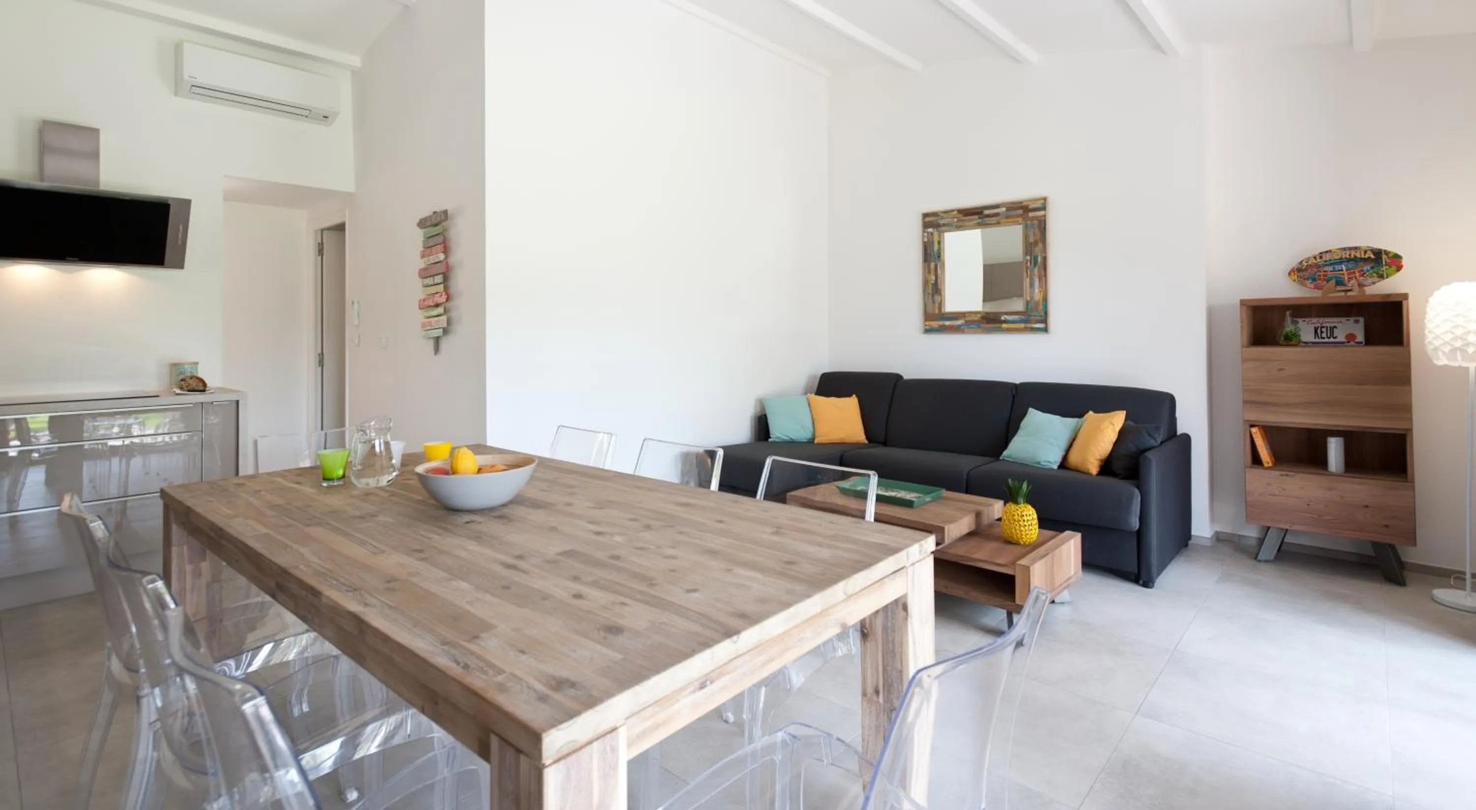 Living room in Résidence Marina Di Santa Giulia