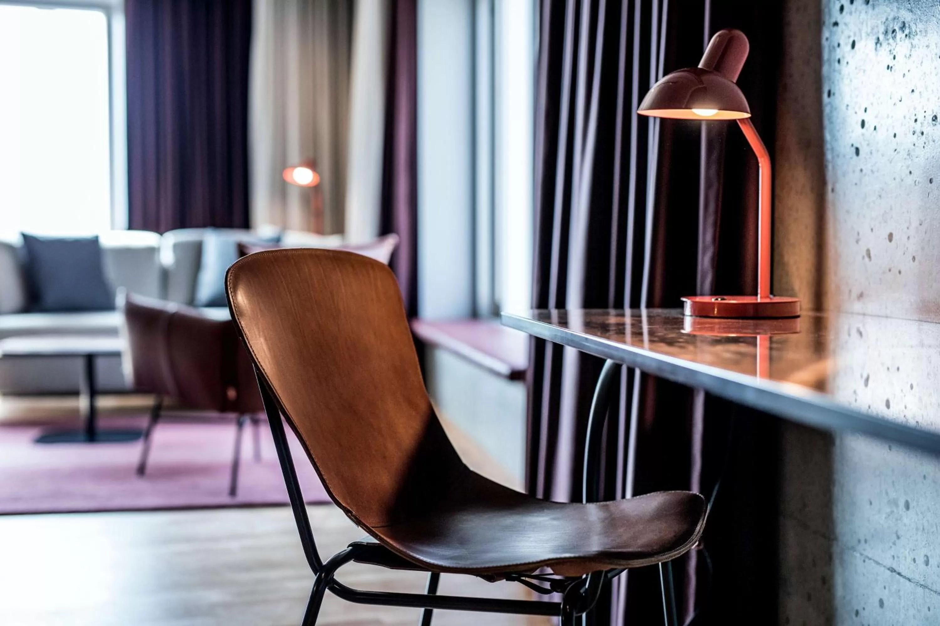 Photo of the whole room in Scandic Kødbyen