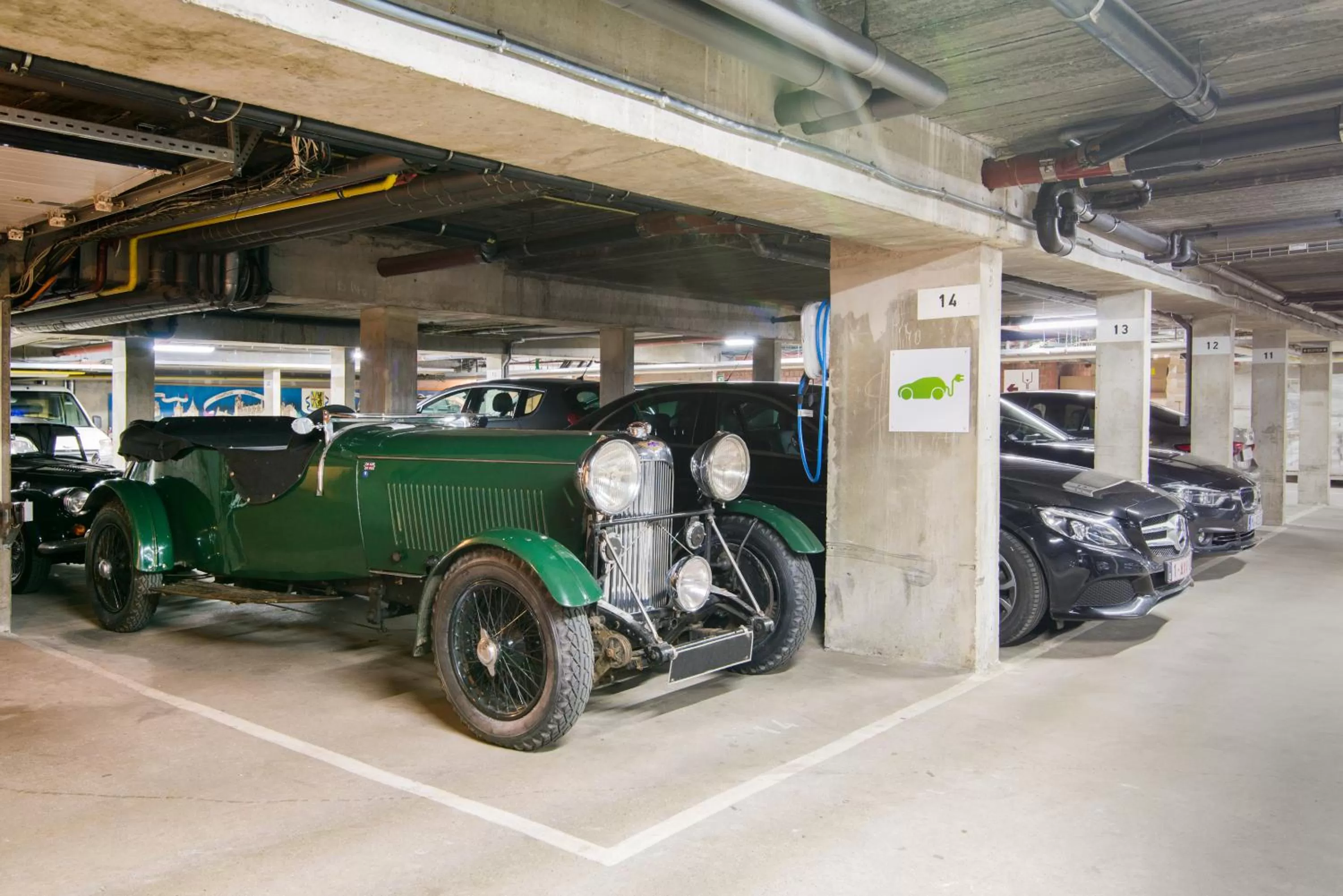 Decorative detail in Dukes' Academie Brugge - by Dukes' Hotel Collection