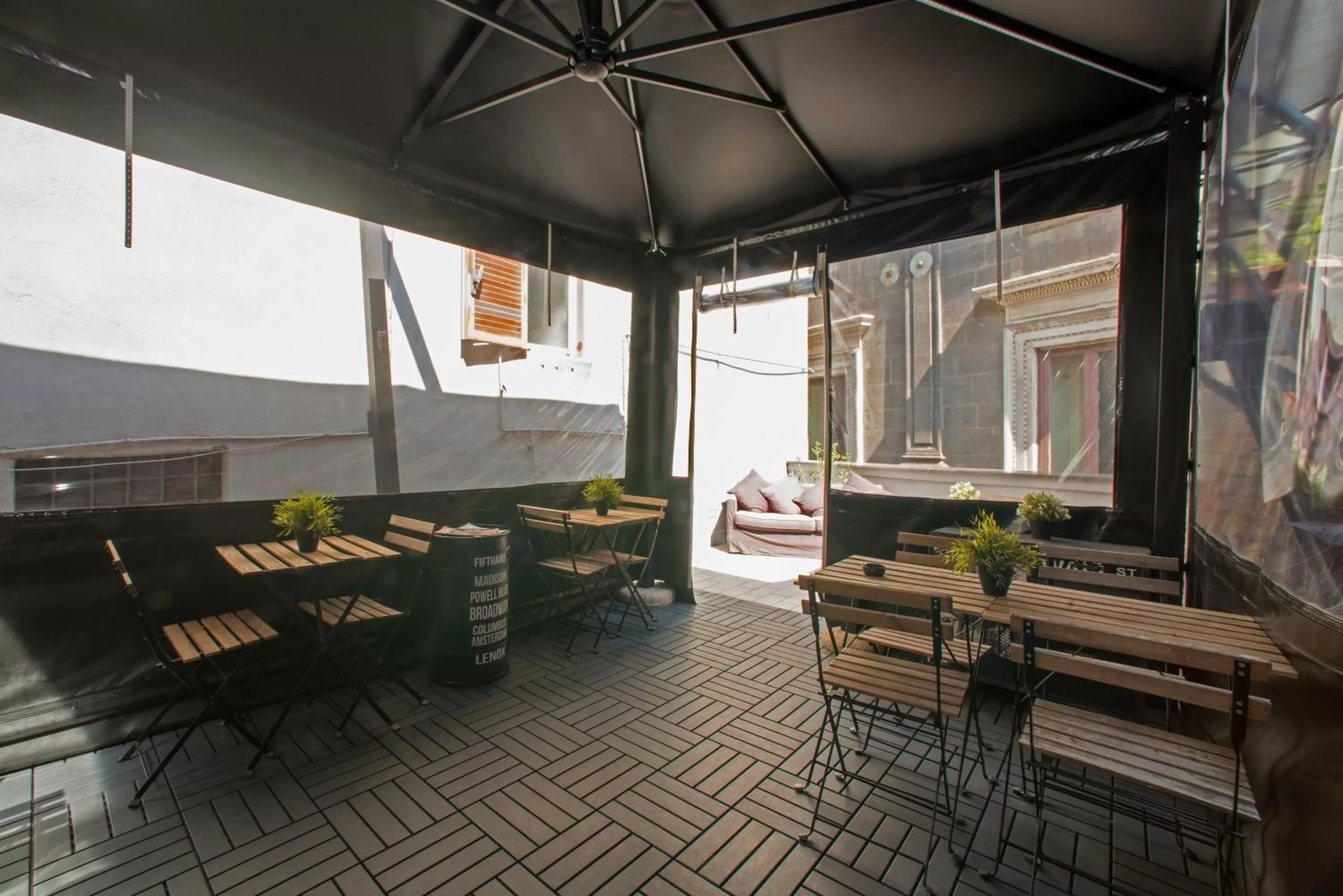 Balcony/Terrace in Il Taschino Suite