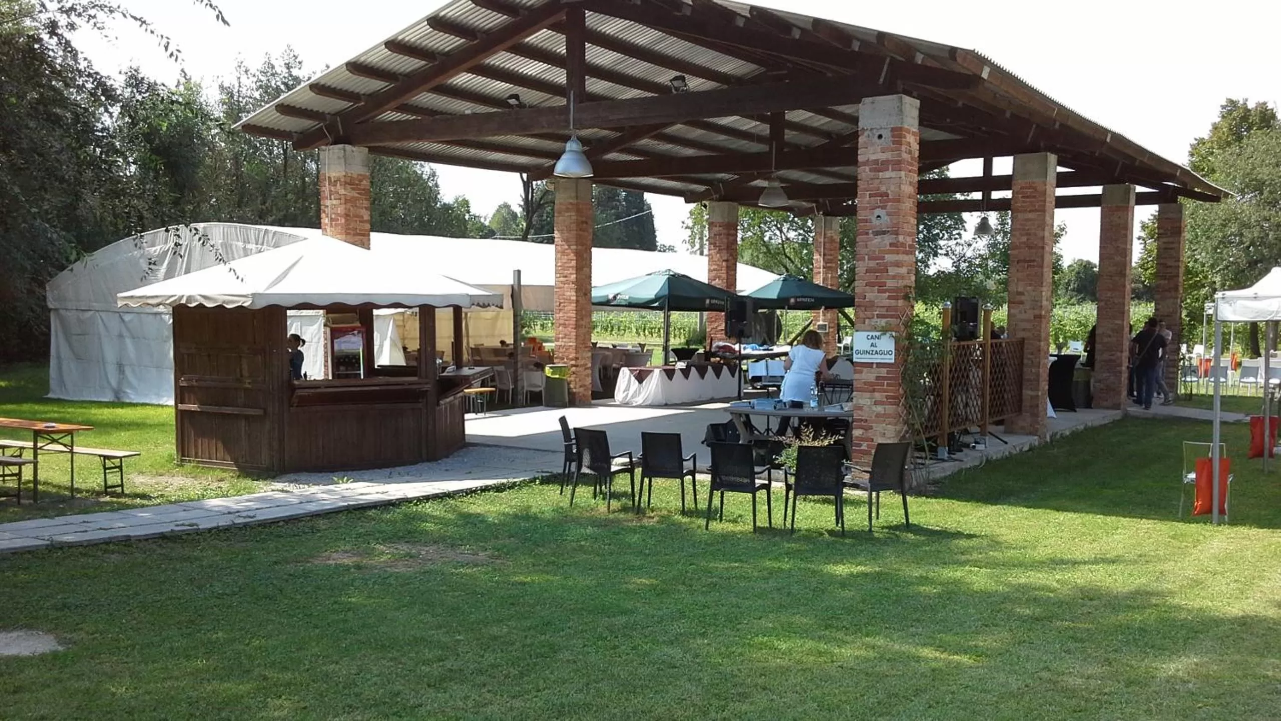 Garden view in Agriturismo Le Giarine