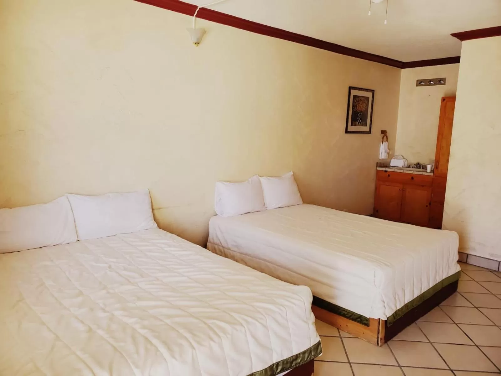 Bed in Hotel Posada Magdalena