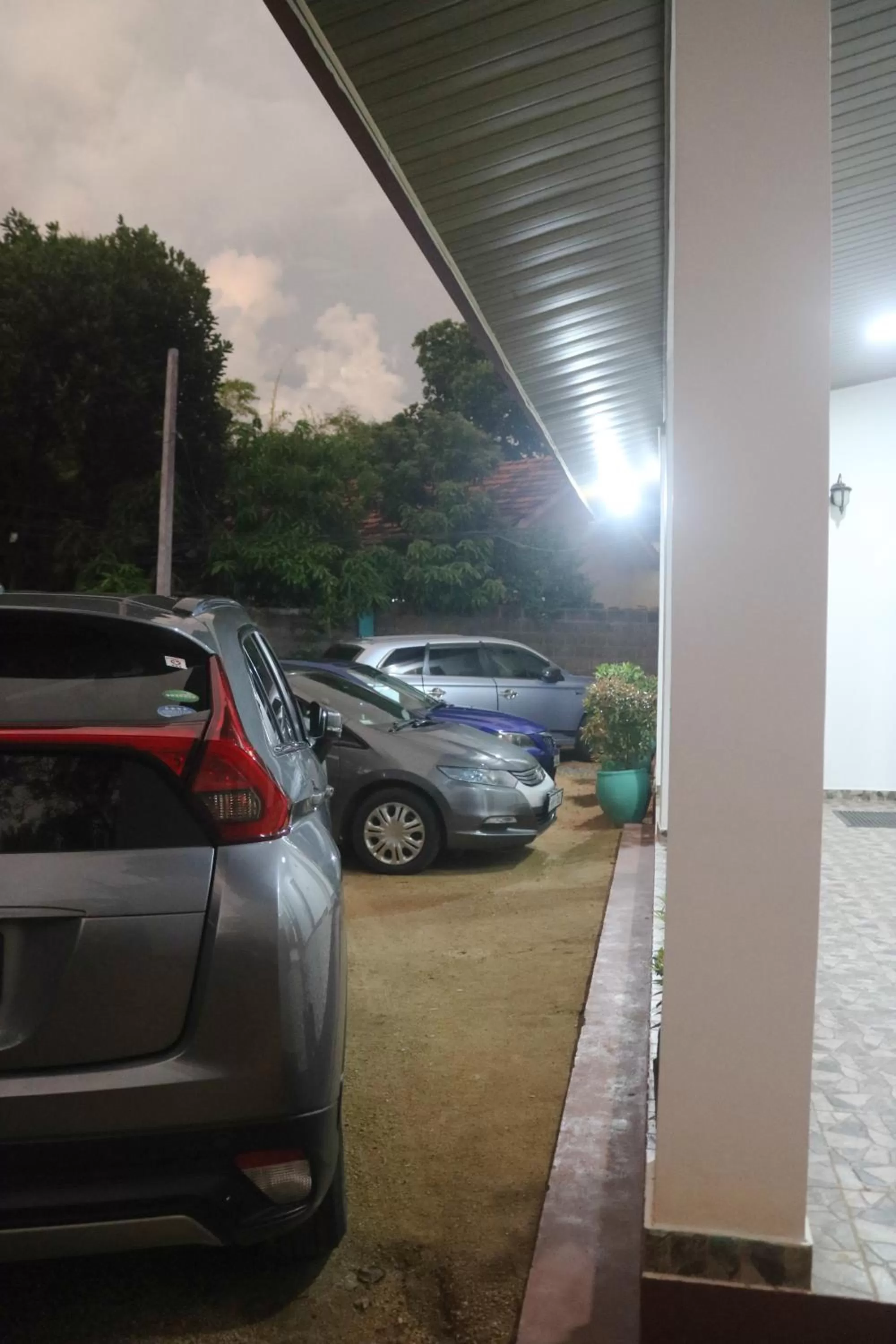 Parking in Divine Villa