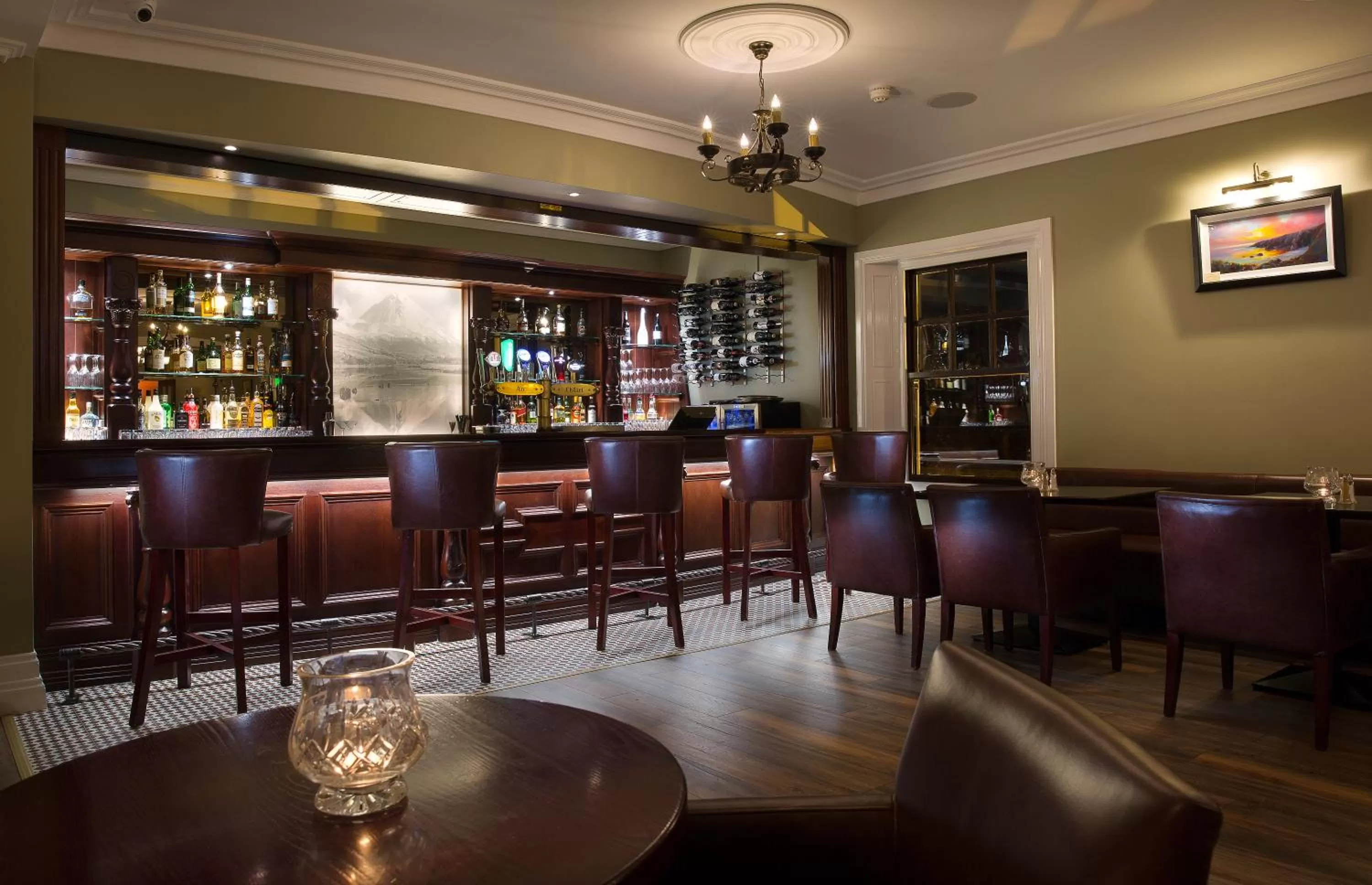 Lounge or bar in An Chúirt Hotel, Gweedore, Donegal