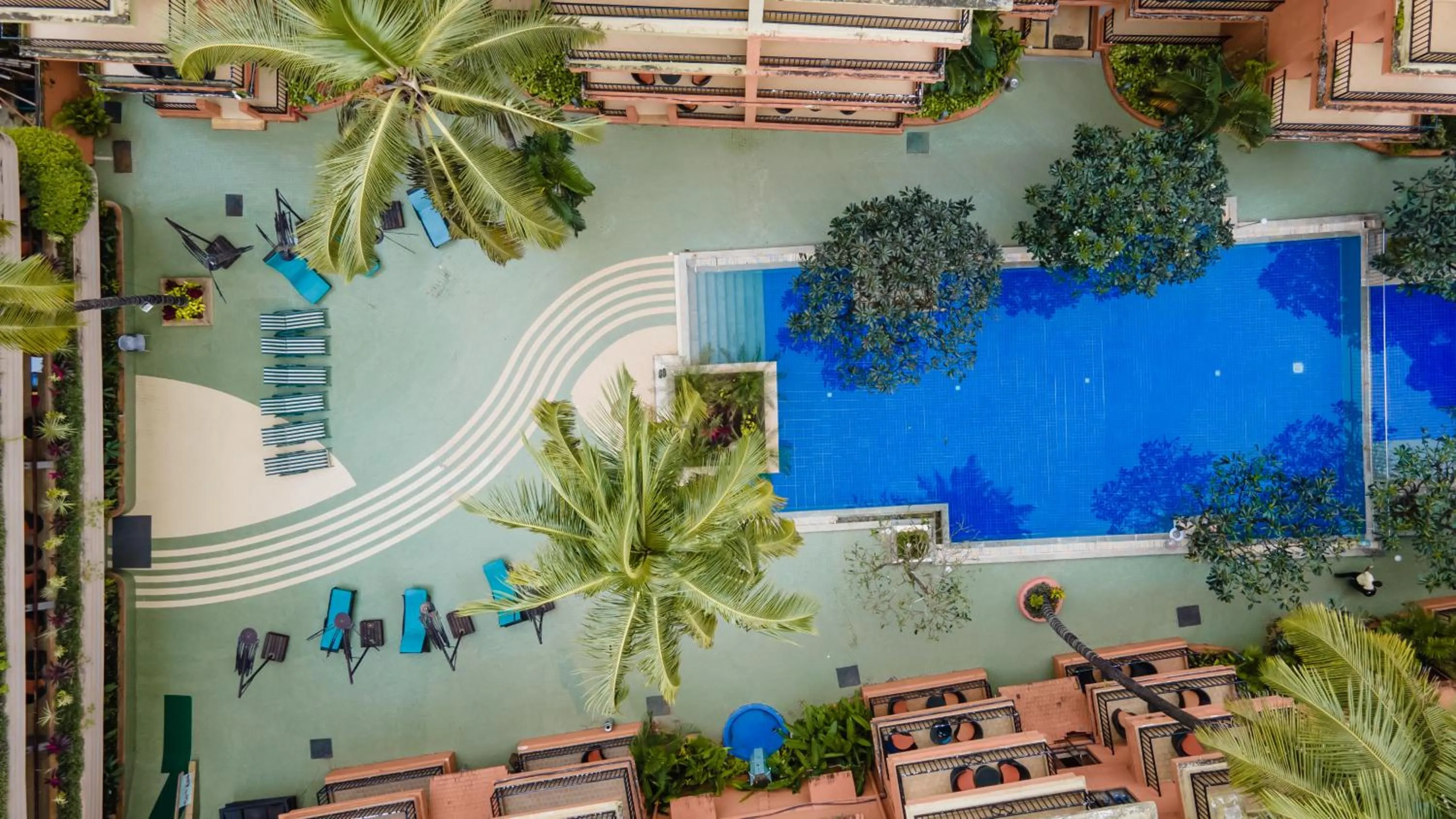 Bird's eye view in Neelam's The Grand Hotel Goa