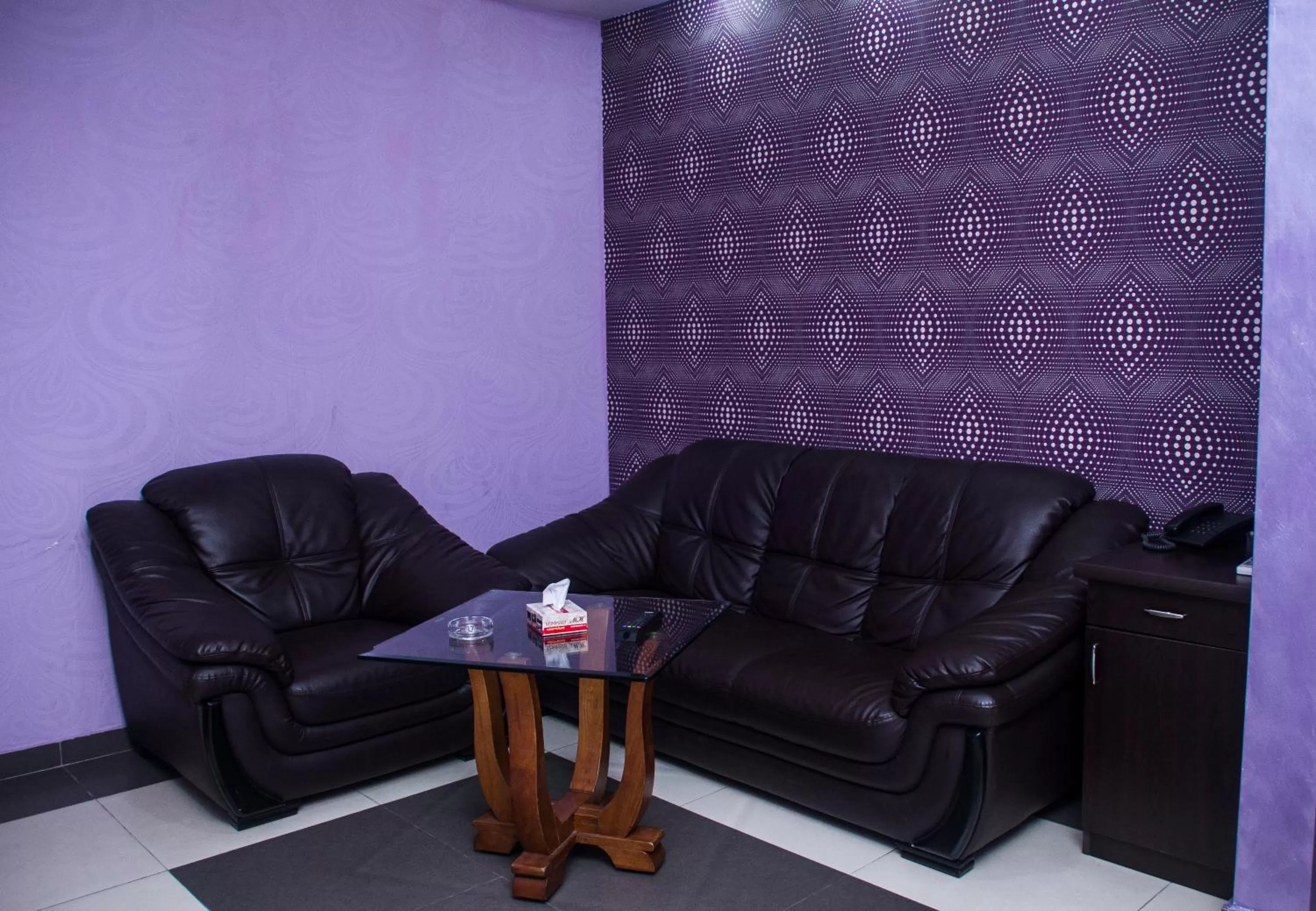 Living room in Mirage Hotel