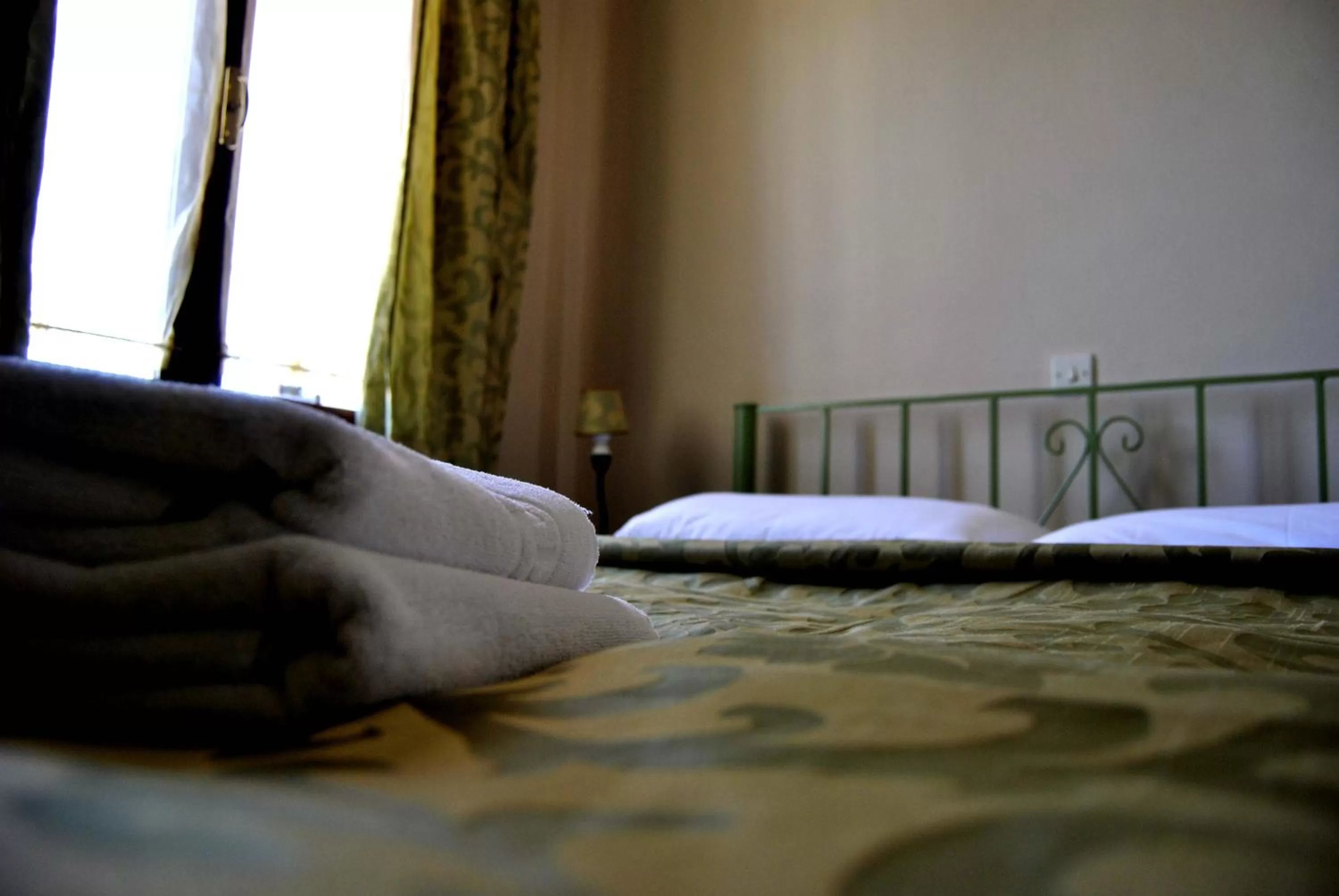 Bed in Filoxenia Studios