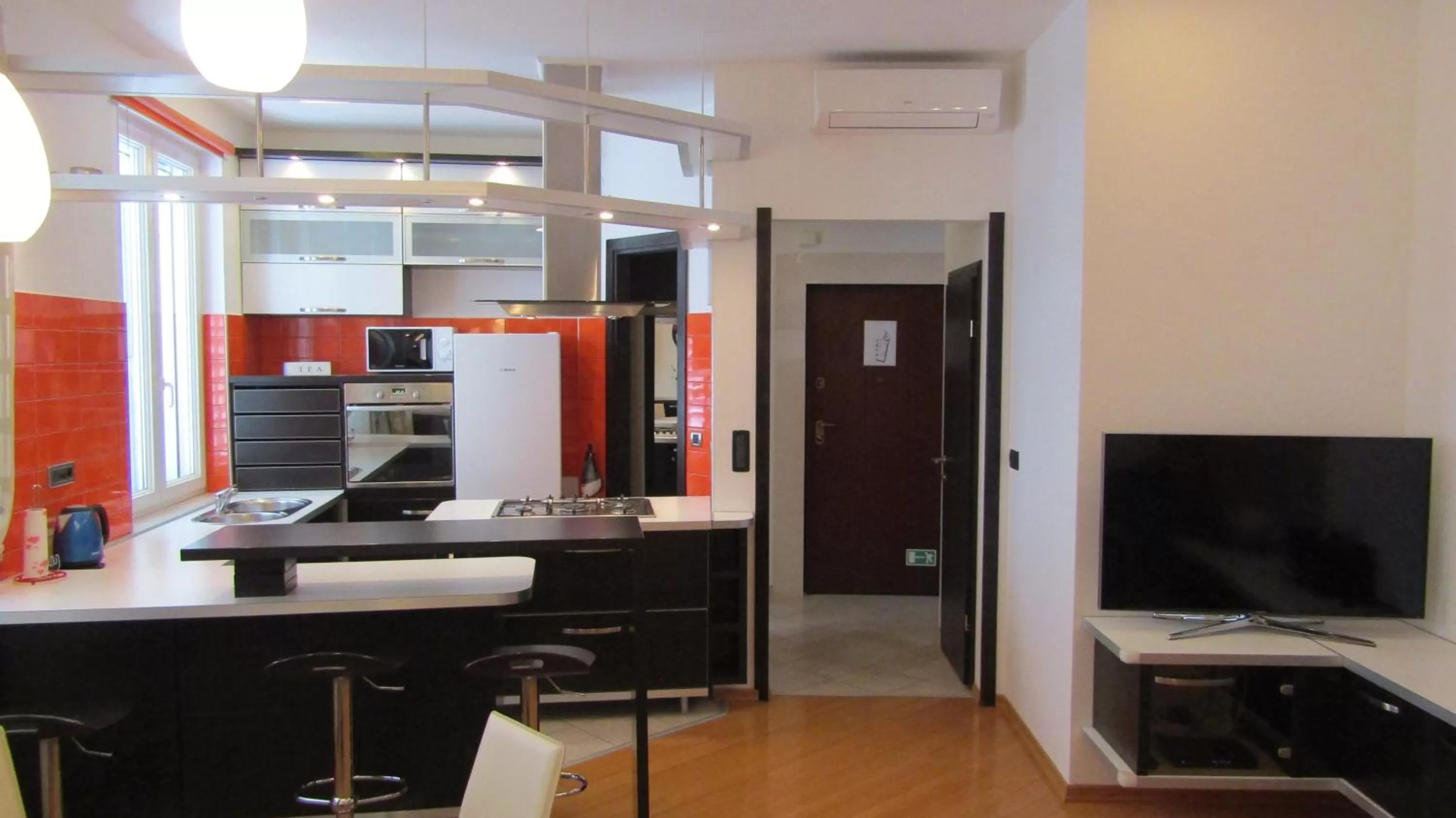 Kitchen or kitchenette in Deluxe Collection Hotel Kastel - Depadanse