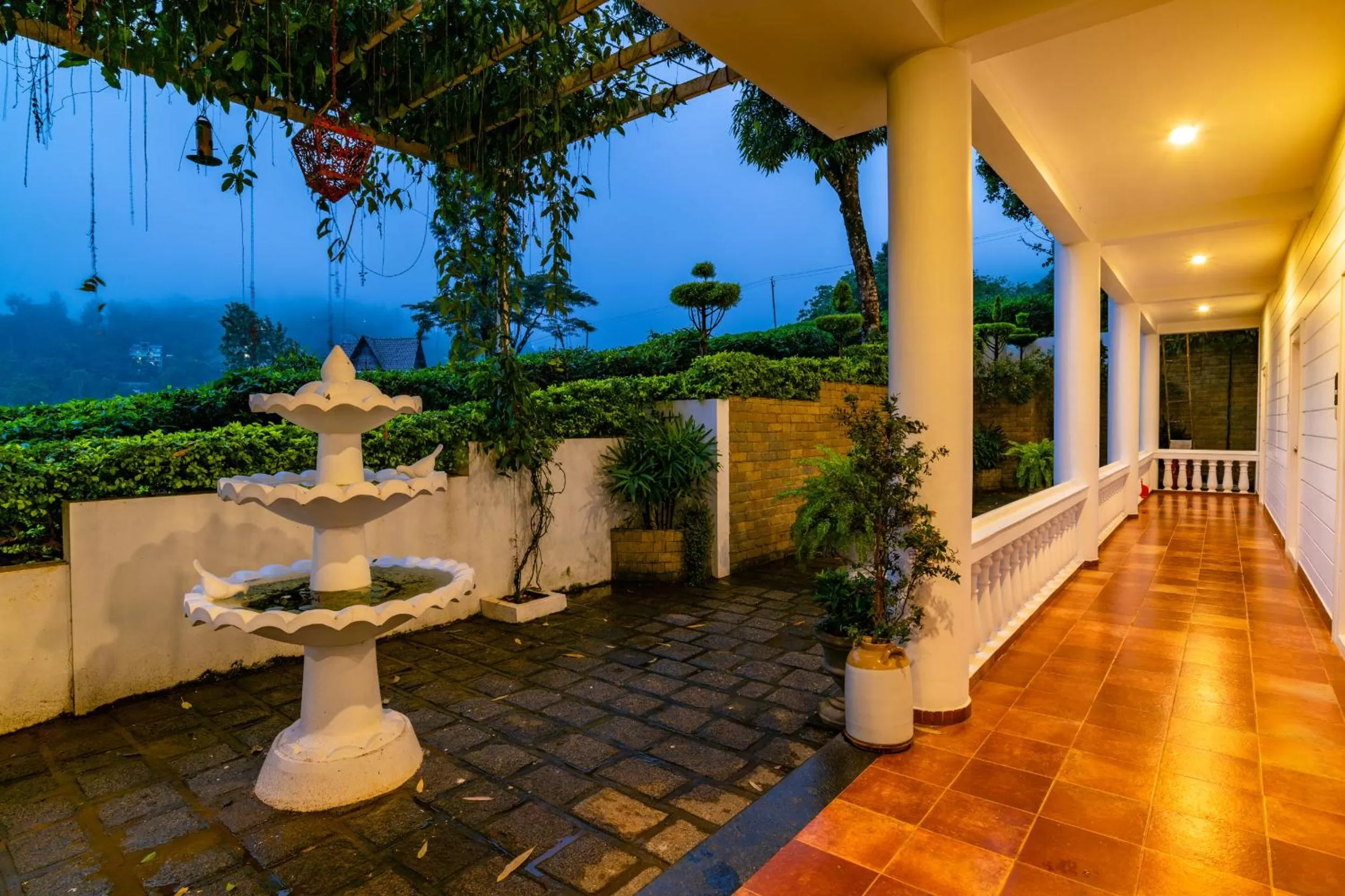 Patio in Tea Harvester