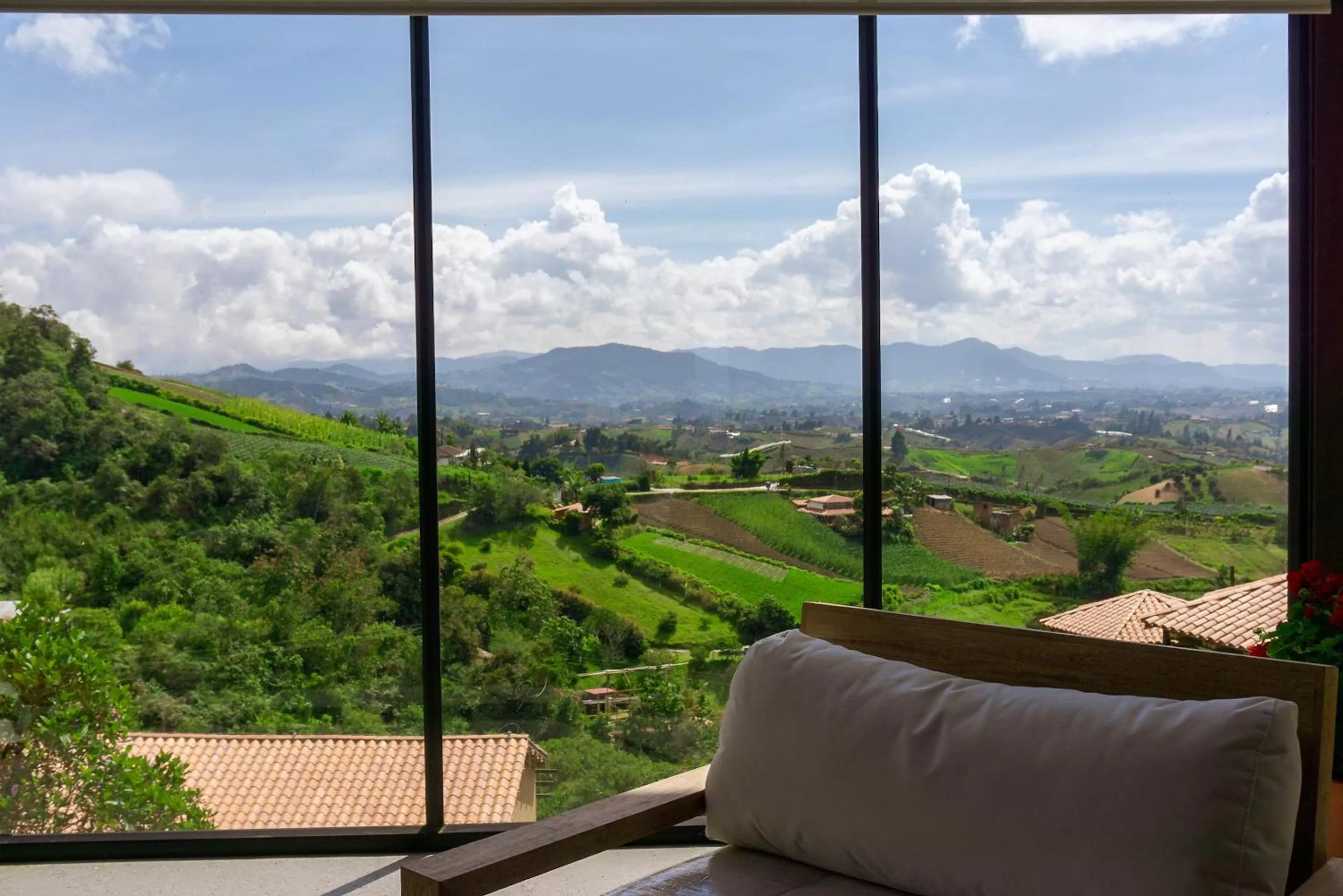 Mountain view in Cannúa Lodge Hotel