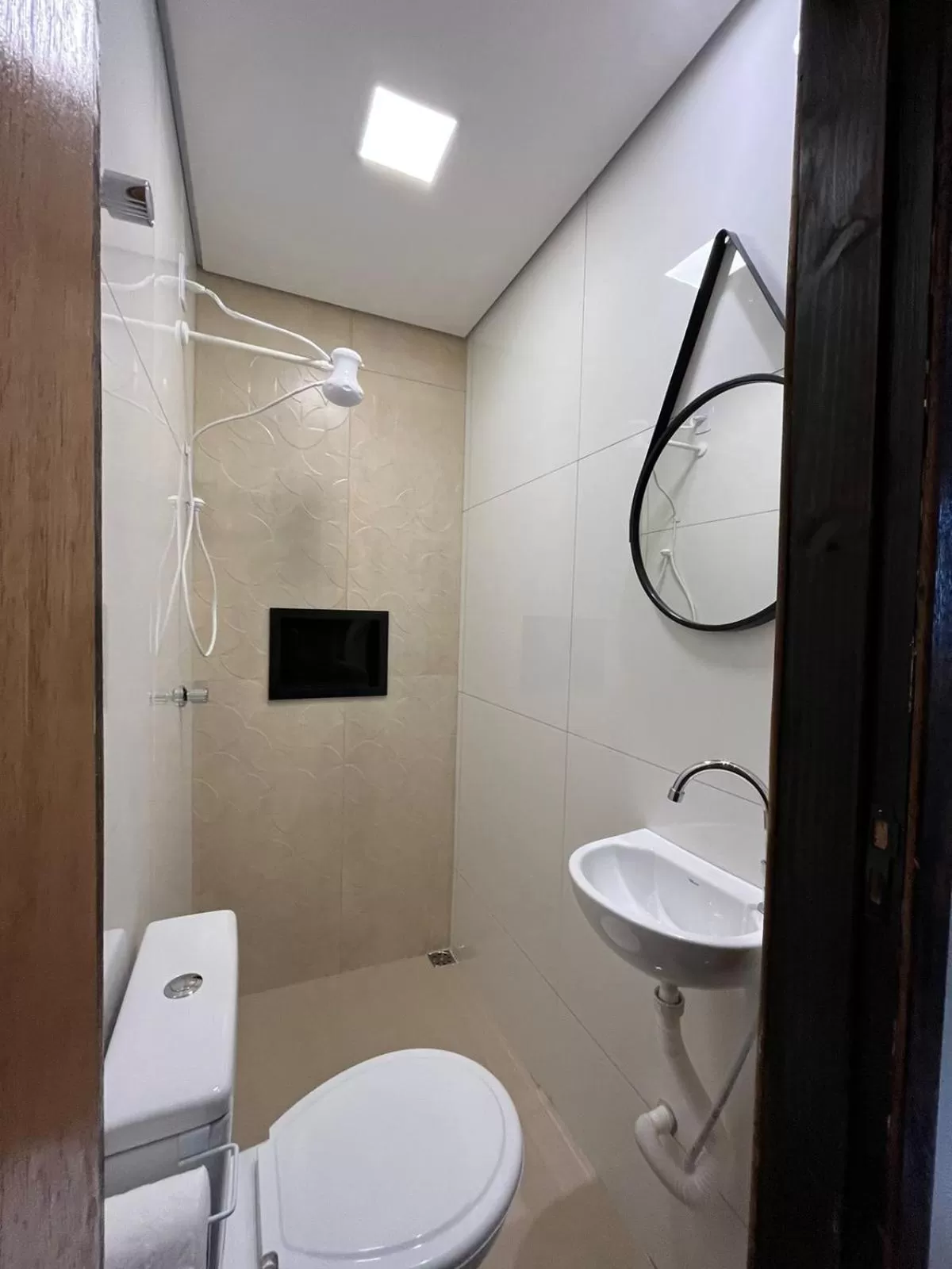 Bathroom in Riacho Hotel