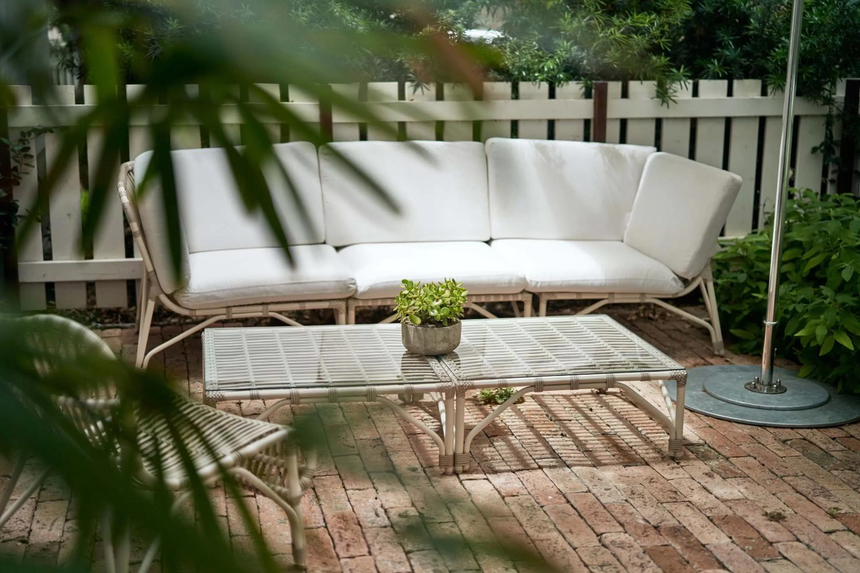 Patio in Hotel Saint Cecilia