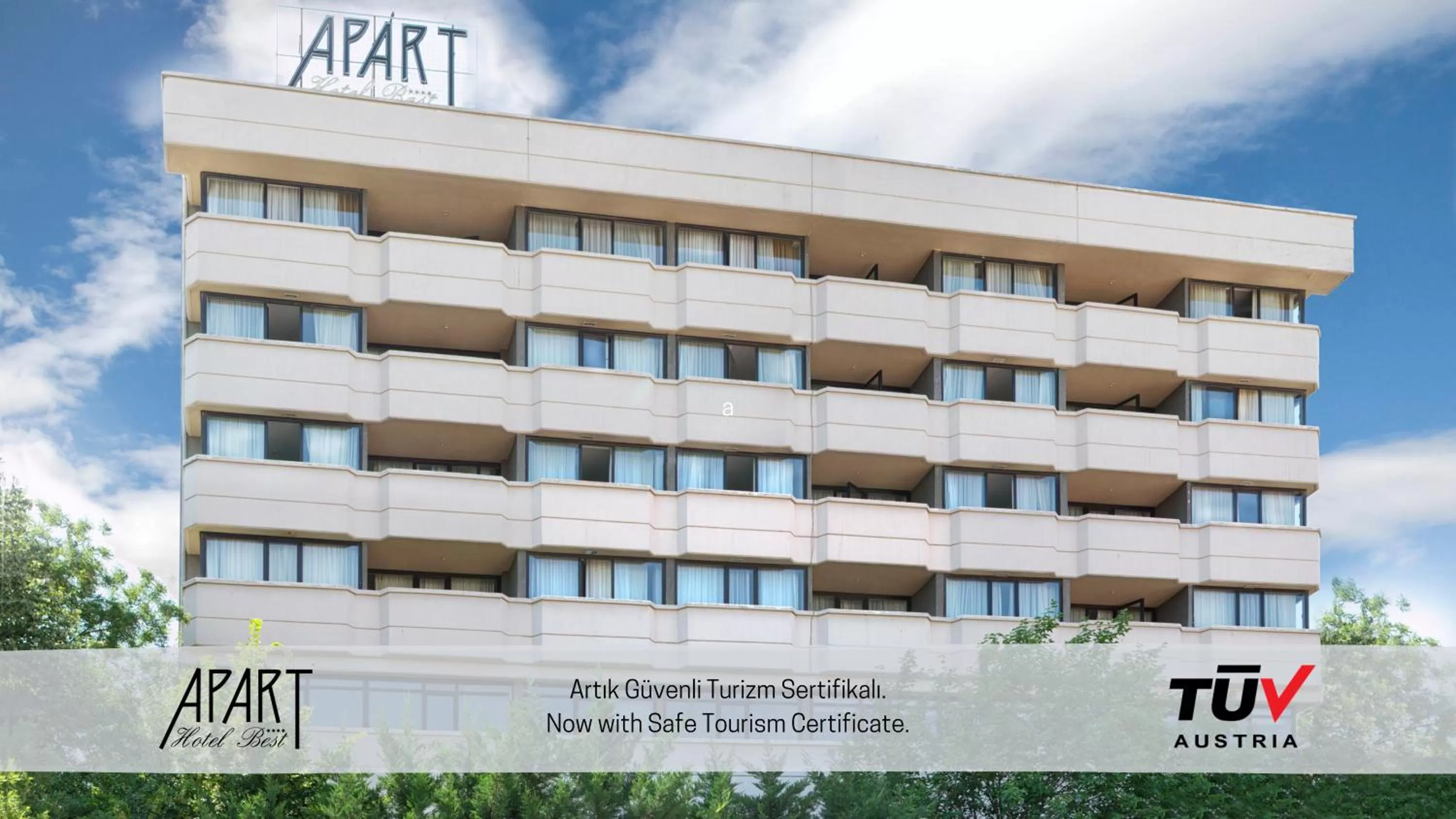 Property building in Apart Hotel Best