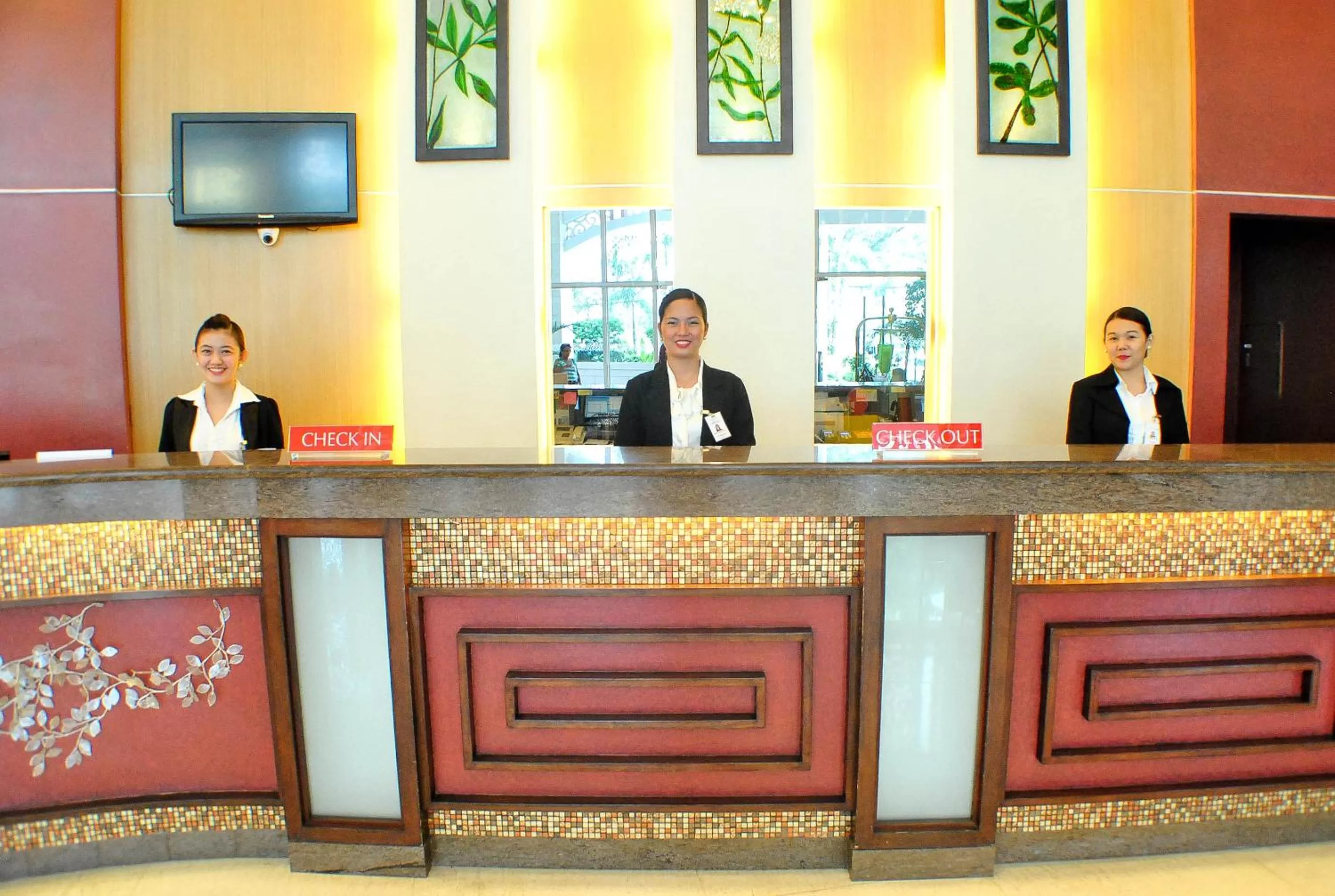 Staff in Hotel Elizabeth Cebu