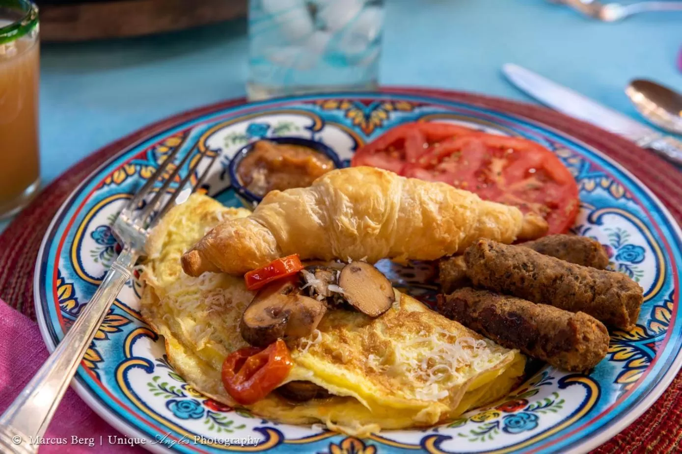 Food in Adobe Rose Inn