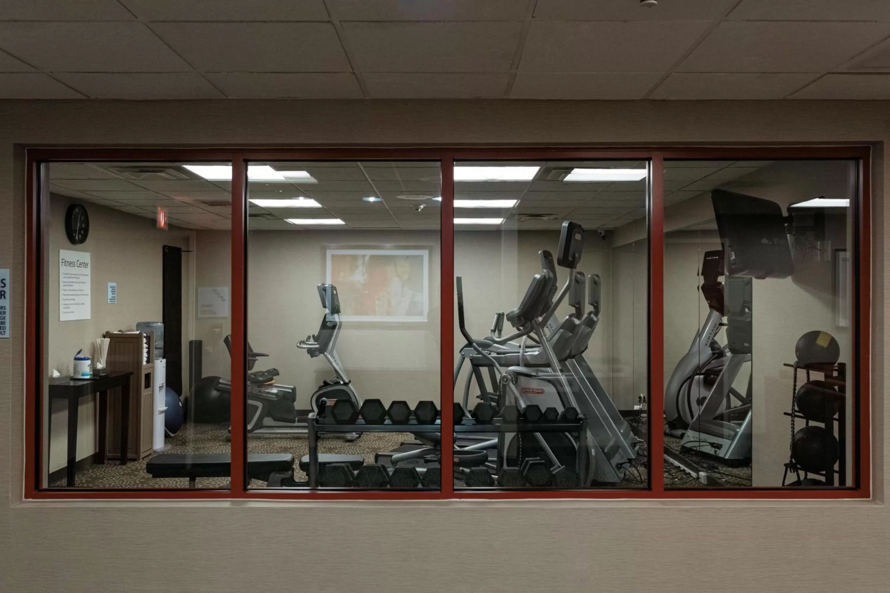 Fitness centre/facilities in Holiday Inn Express & Suites - Olathe North by IHG