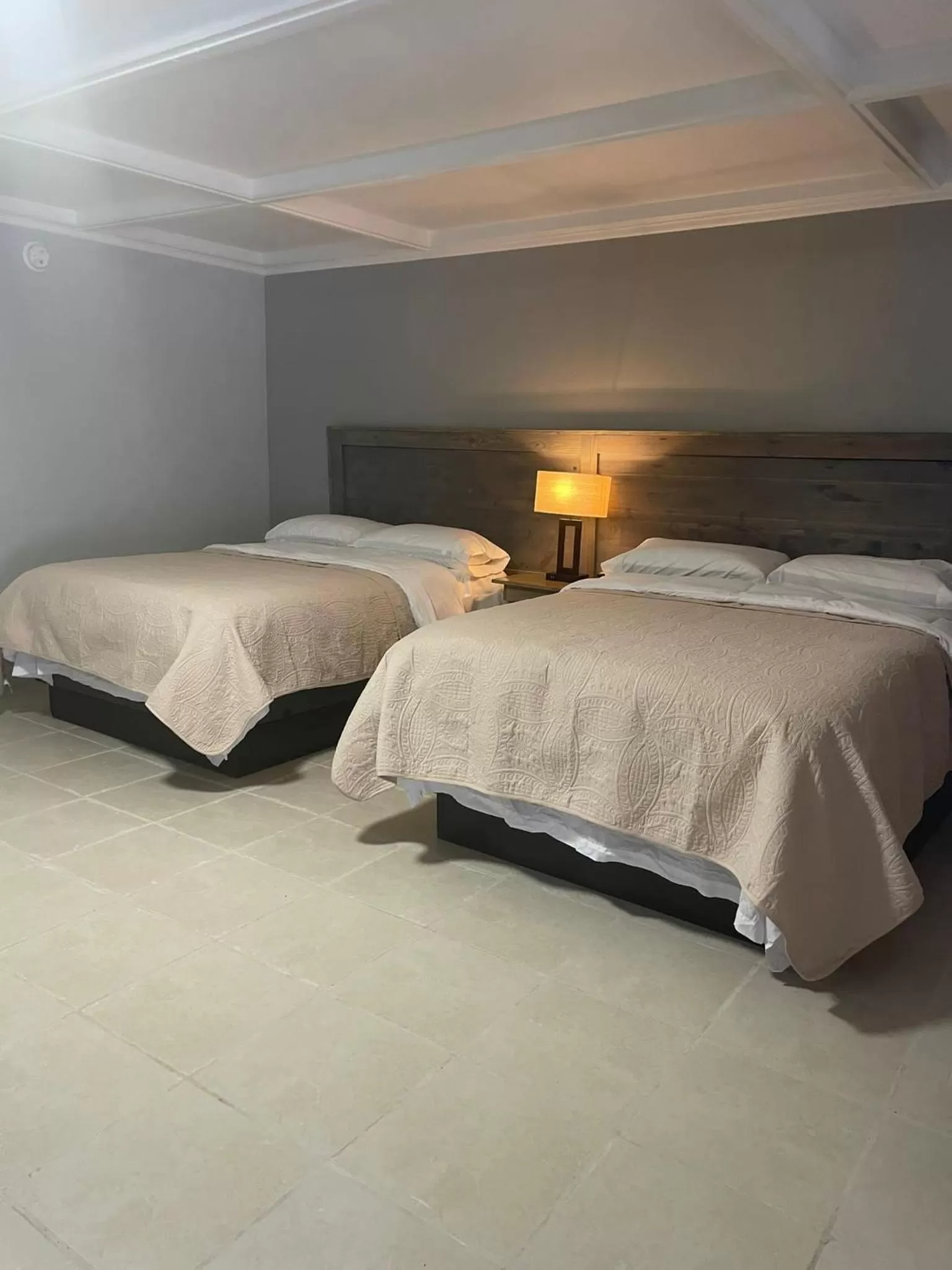 Bed in BlueGem Motel