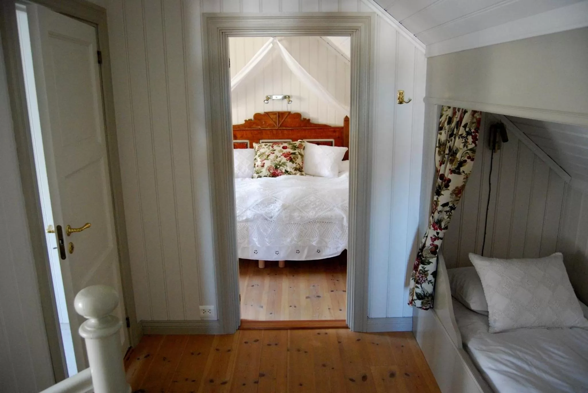 Bed in Det Lille Hotel