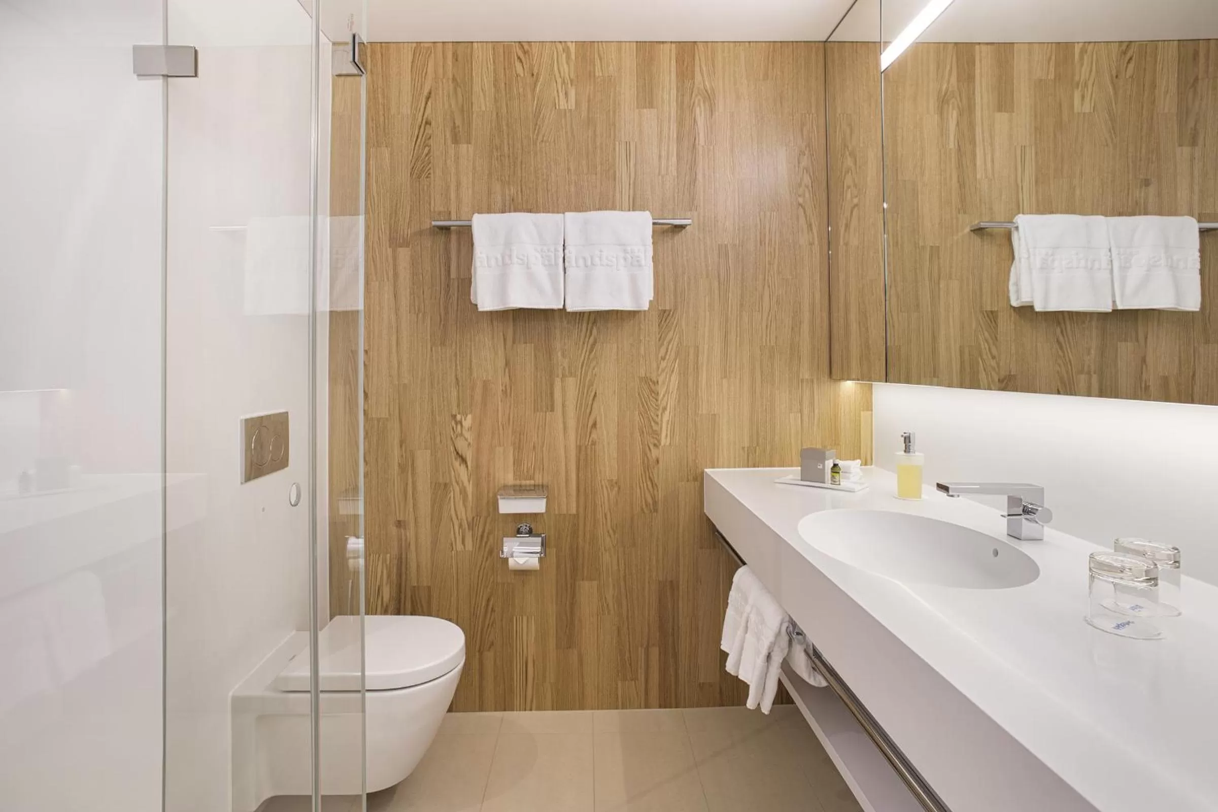 Shower in Revier Hotel Säntispark