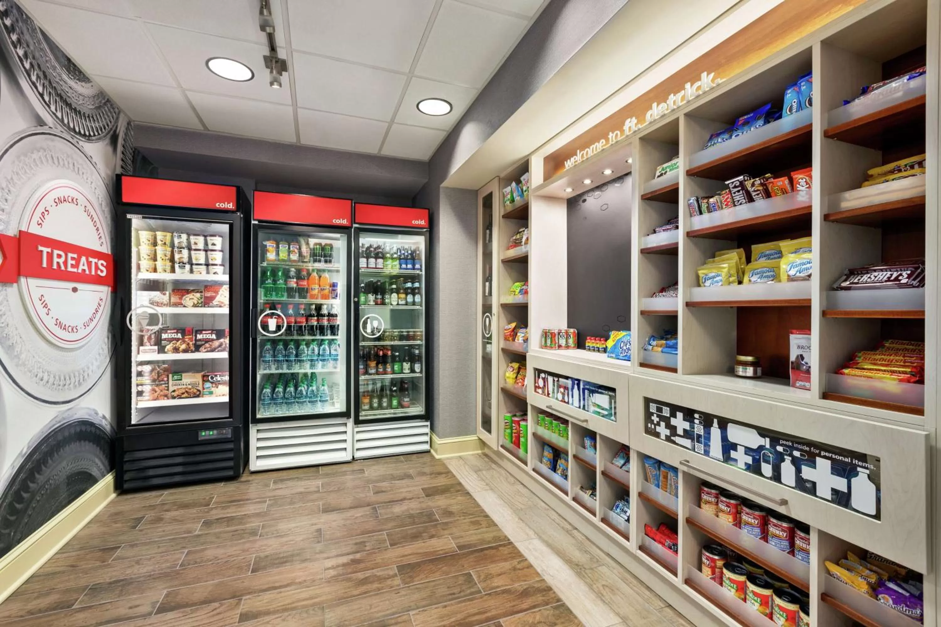 Restaurant/places to eat in Hampton Inn & Suites Frederick/Fort Detrick