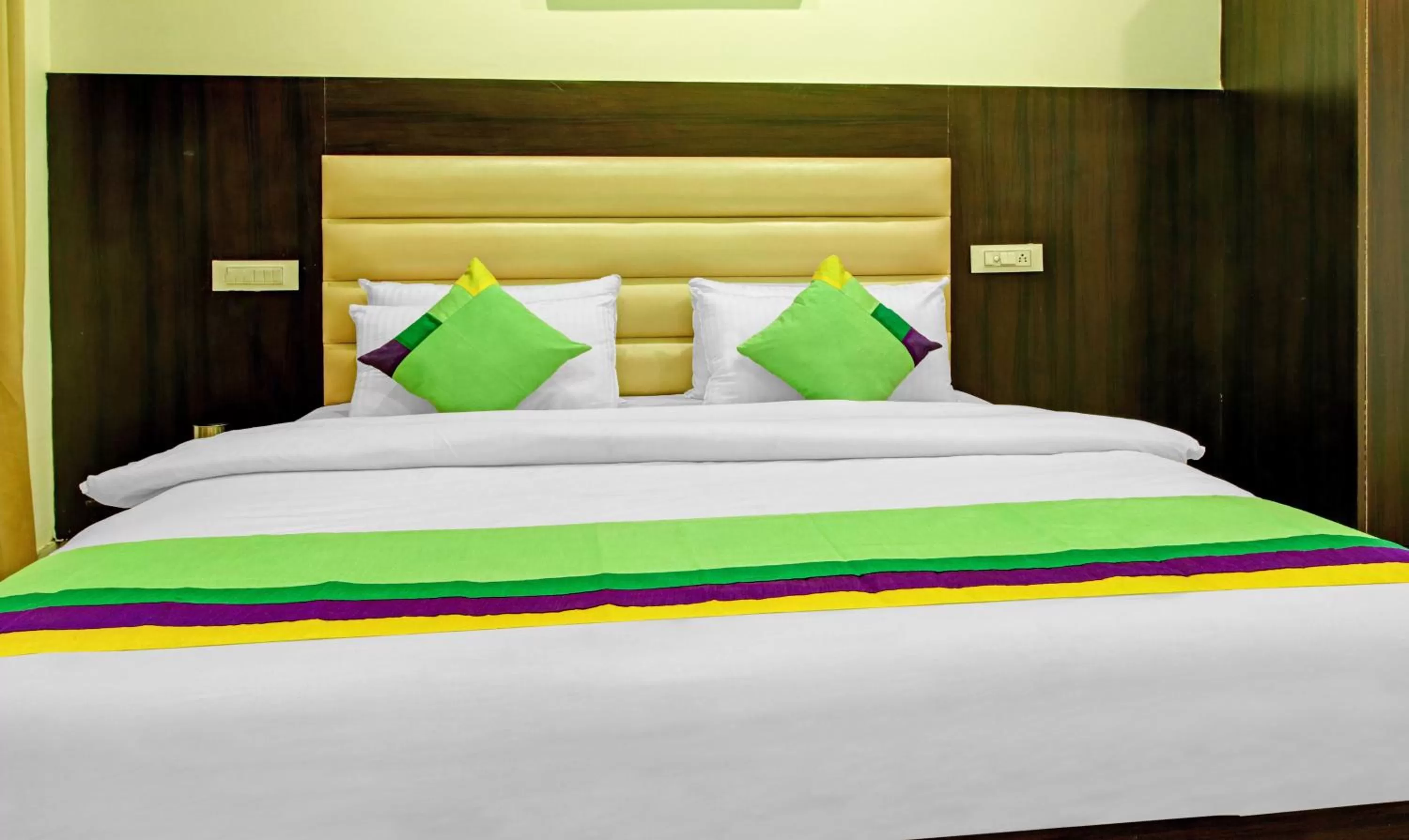 Bed in Treebo Trend Jugnu