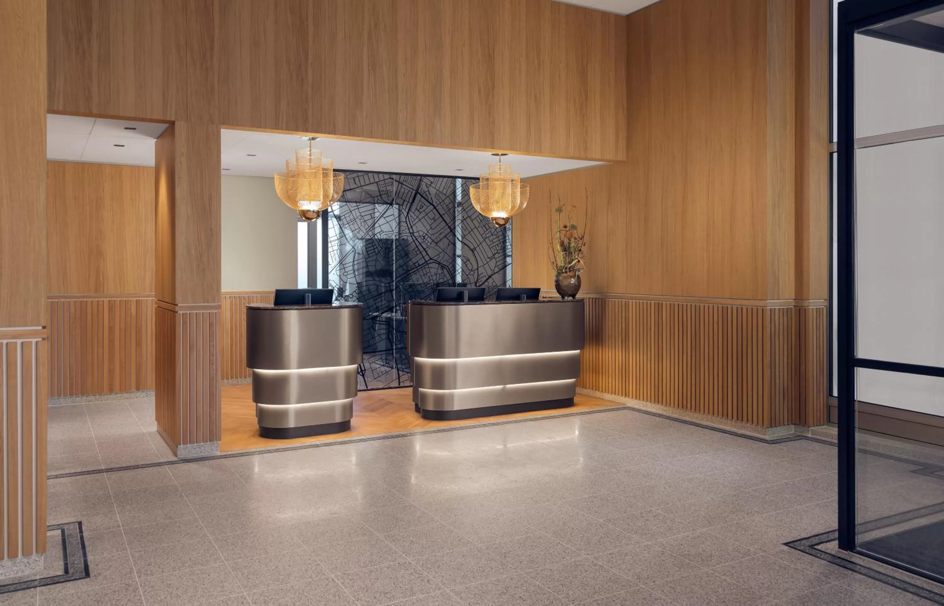 Lobby or reception in The Market Hotel