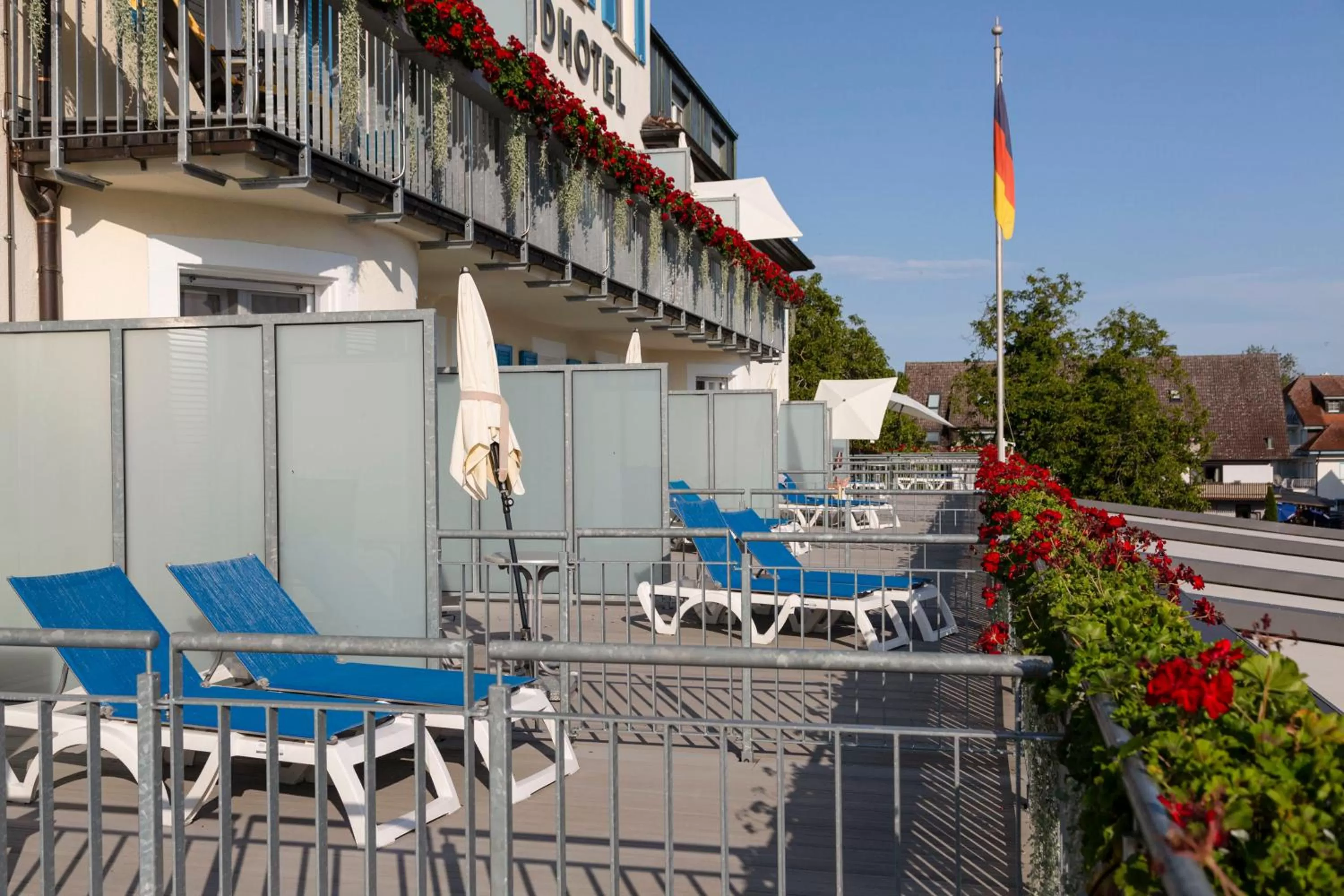 Balcony/Terrace in Strandhotel Löchnerhaus