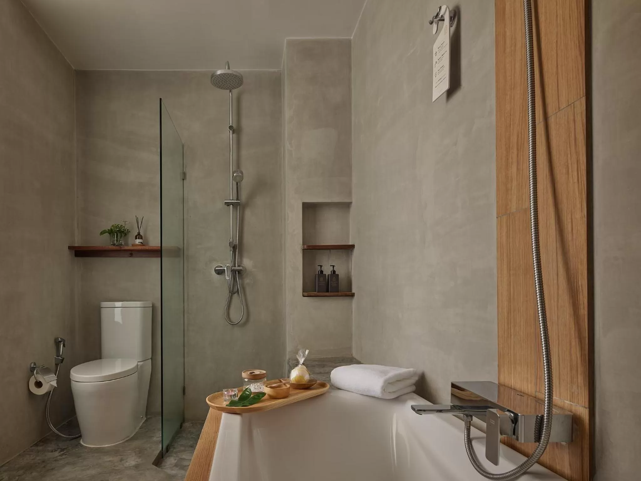 Bathroom in The Motifs Eco Hotel - SHA Extra Plus