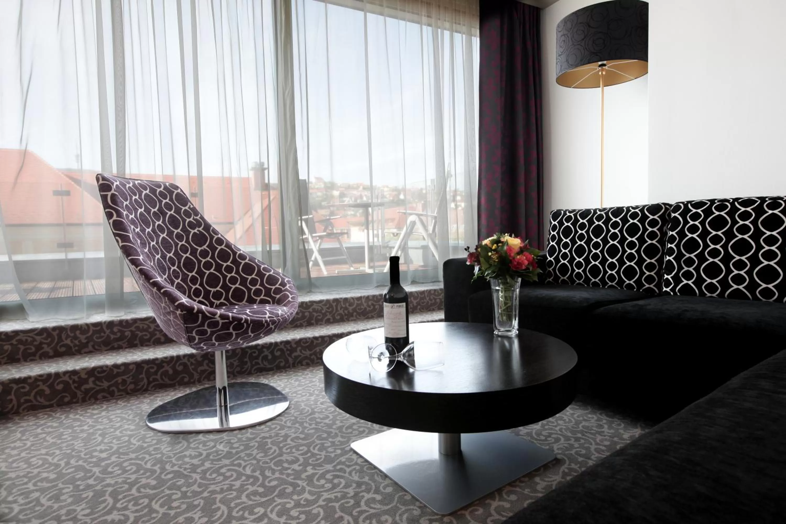 Living room in Corso Hotel Pécs