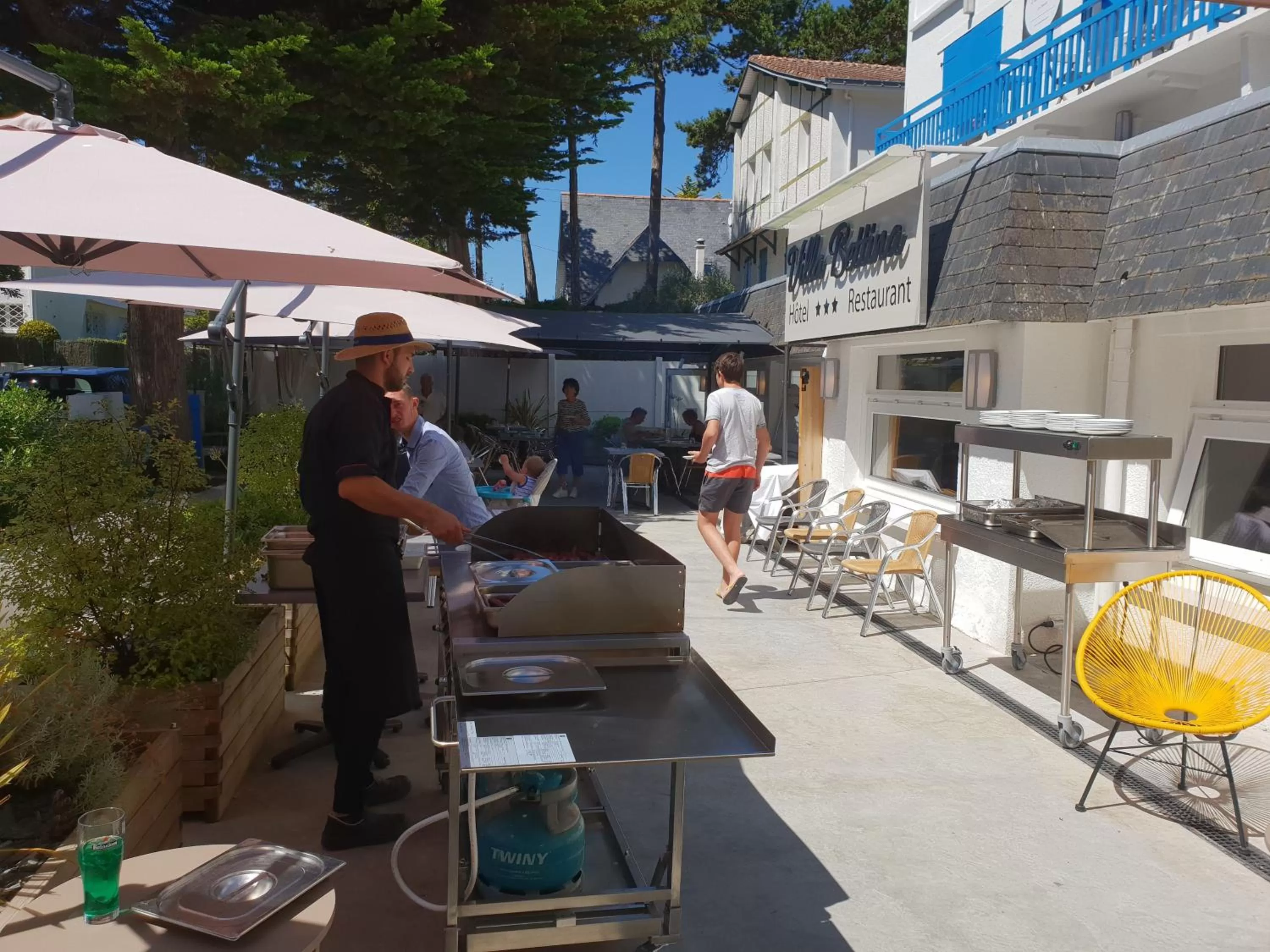 Patio in Villa Bettina